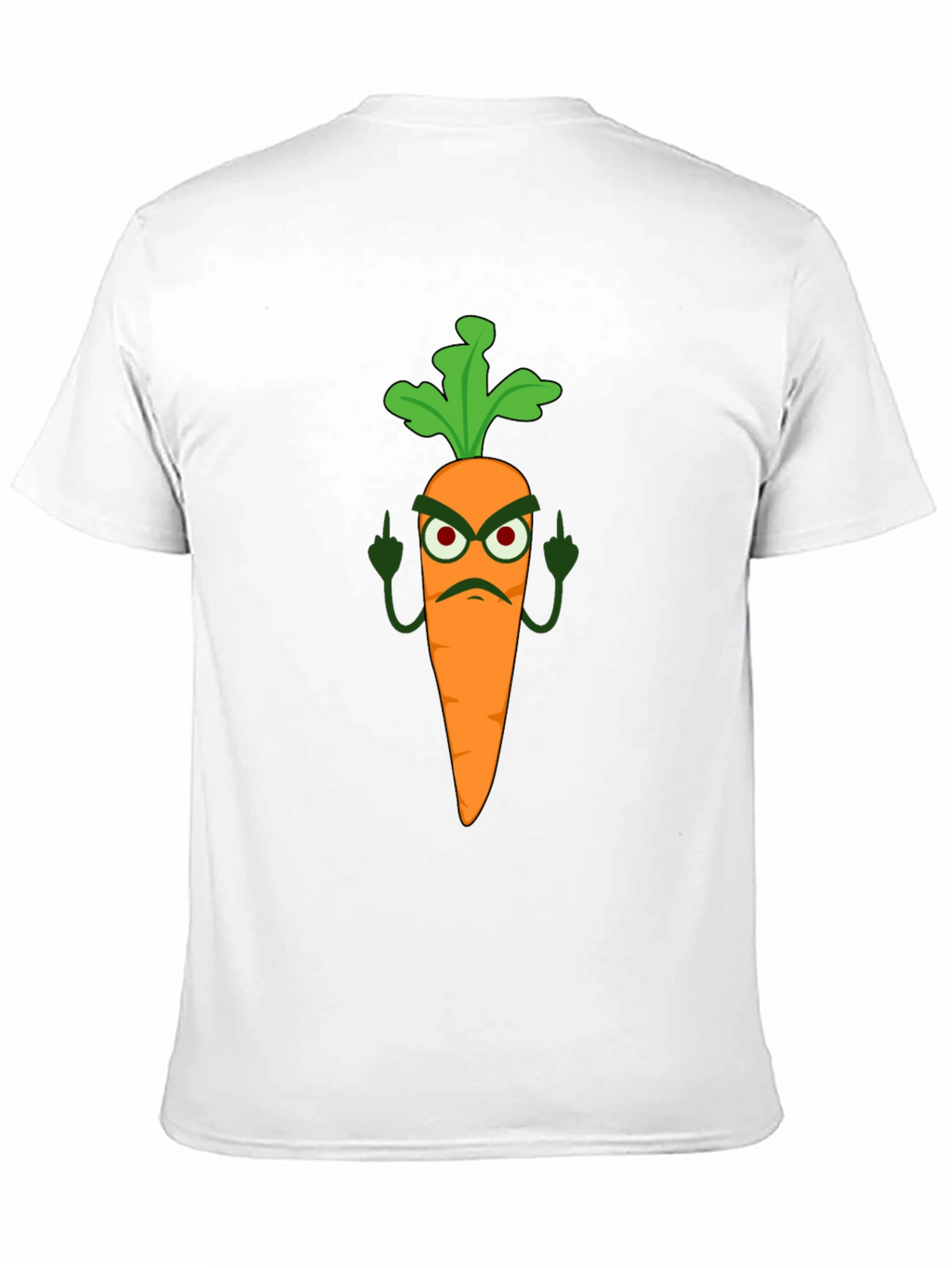 Funny Carrot T-Shirt - Rude Vegan Humor