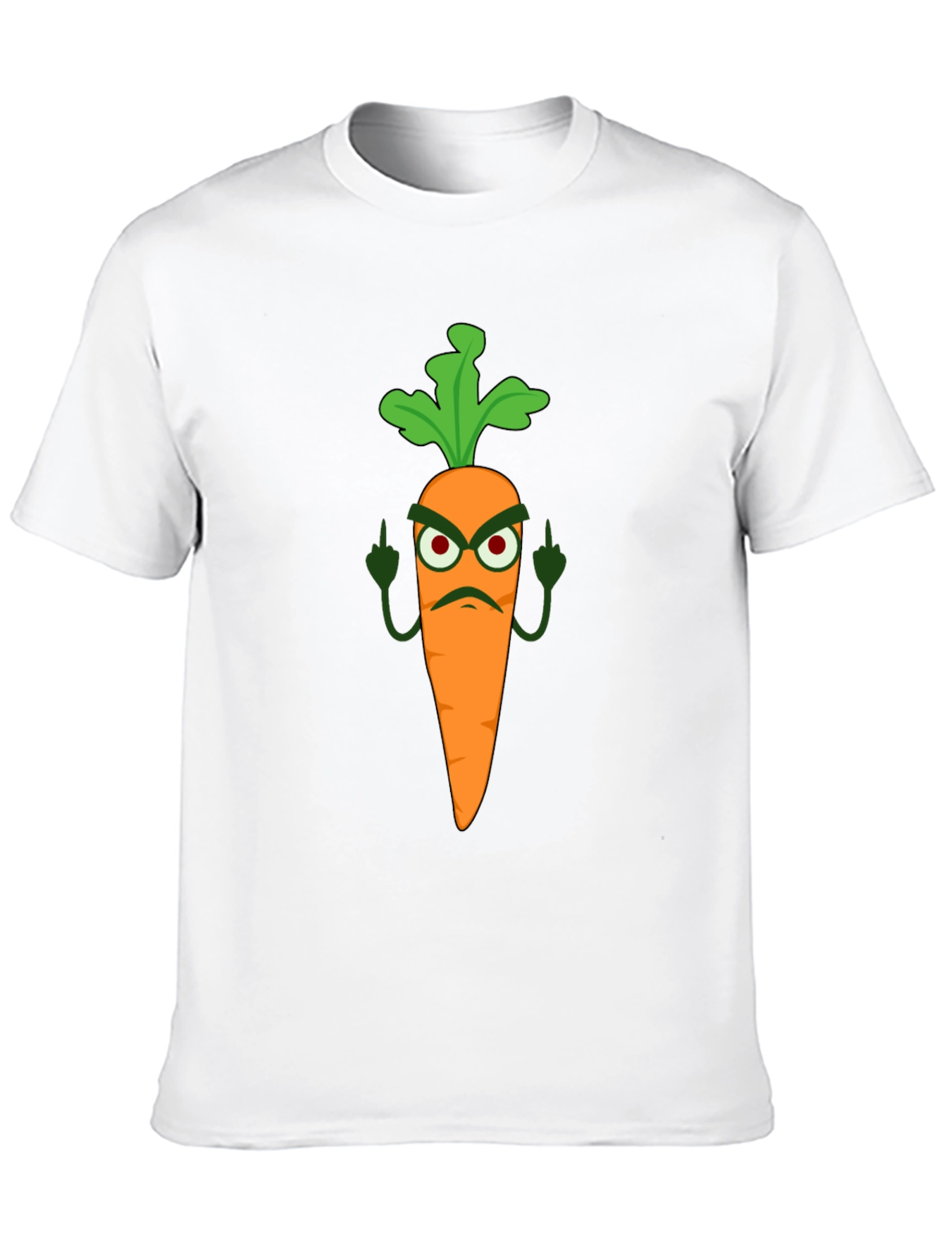 Funny Carrot T-Shirt - Rude Vegan Humor