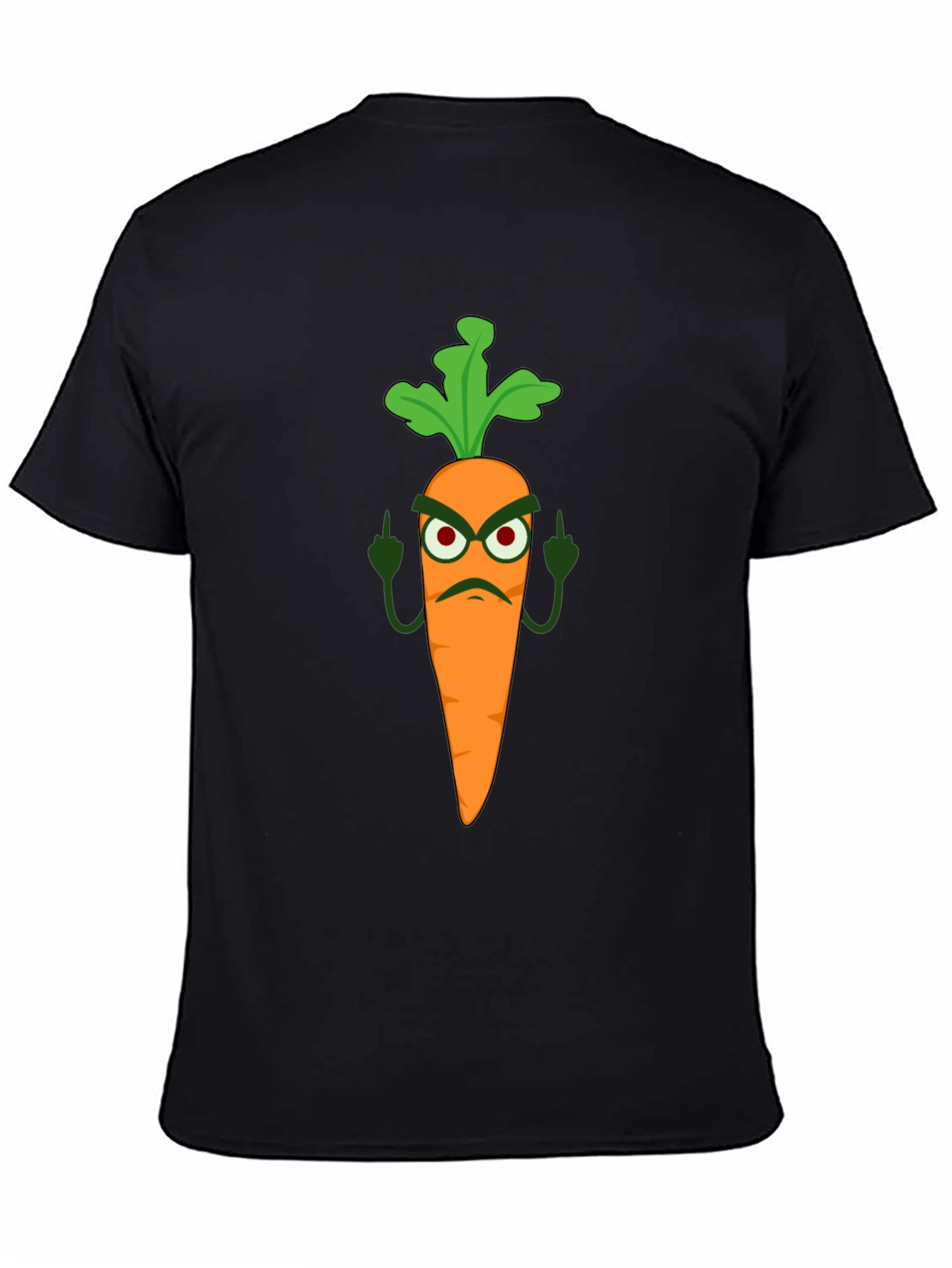 Funny Carrot T-Shirt - Rude Vegan Humor