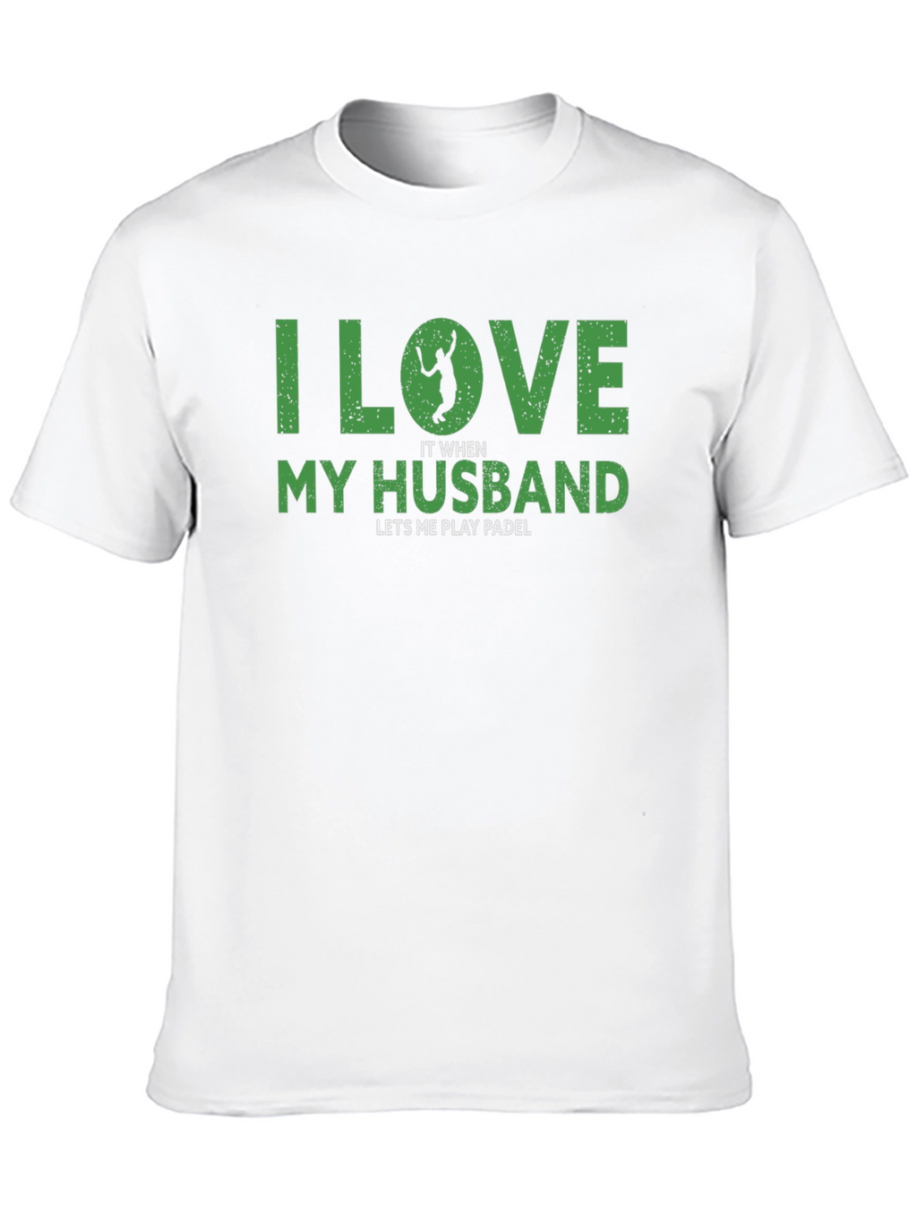I Love My Husband Womens Padle T-Shirt