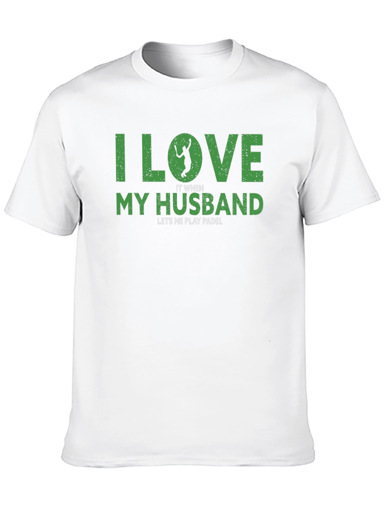 I Love My Husband Womens Padle T-Shirt