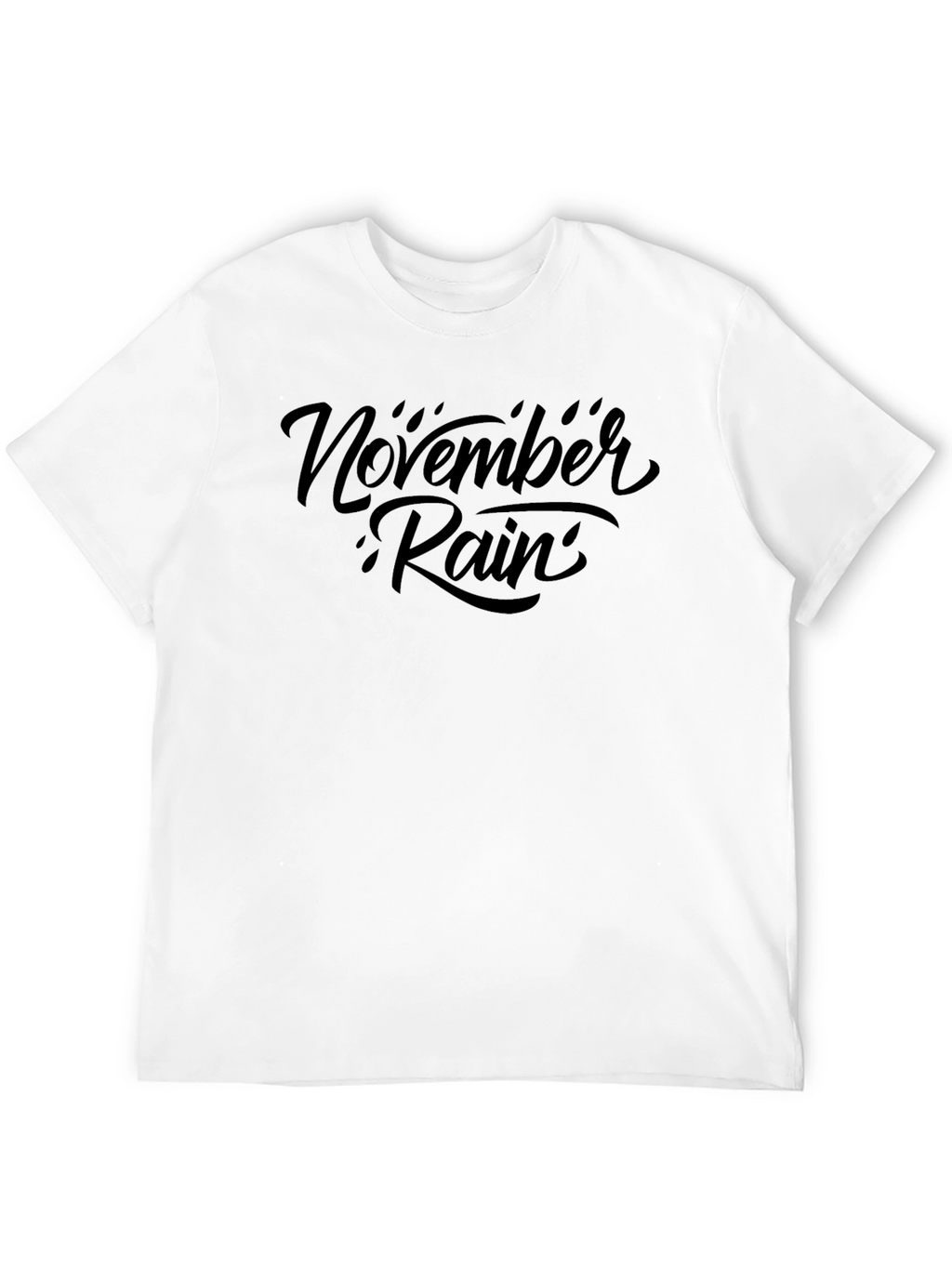 November Rain Graphic Print T-Shirt