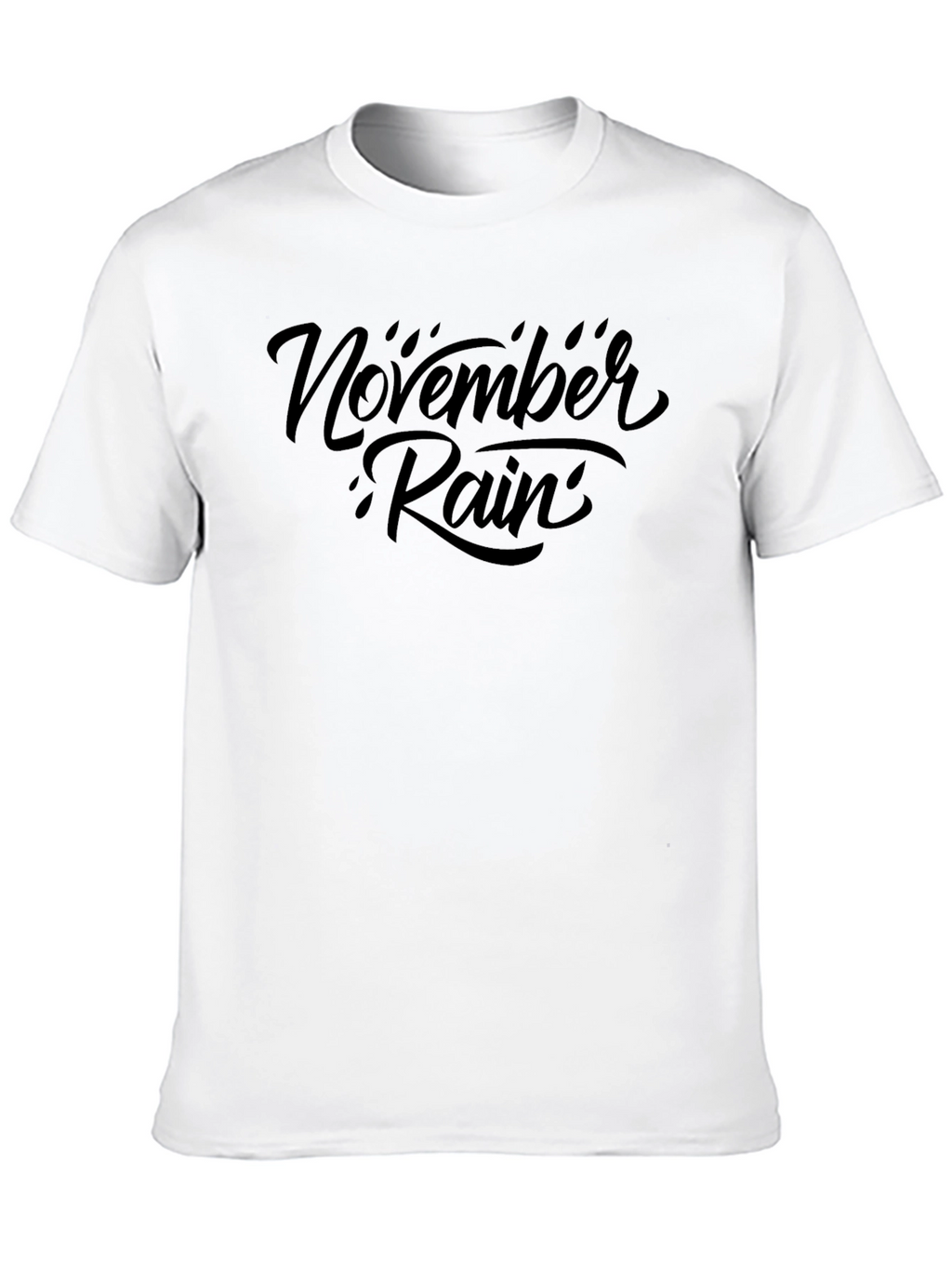 November Rain Graphic Print T-Shirt