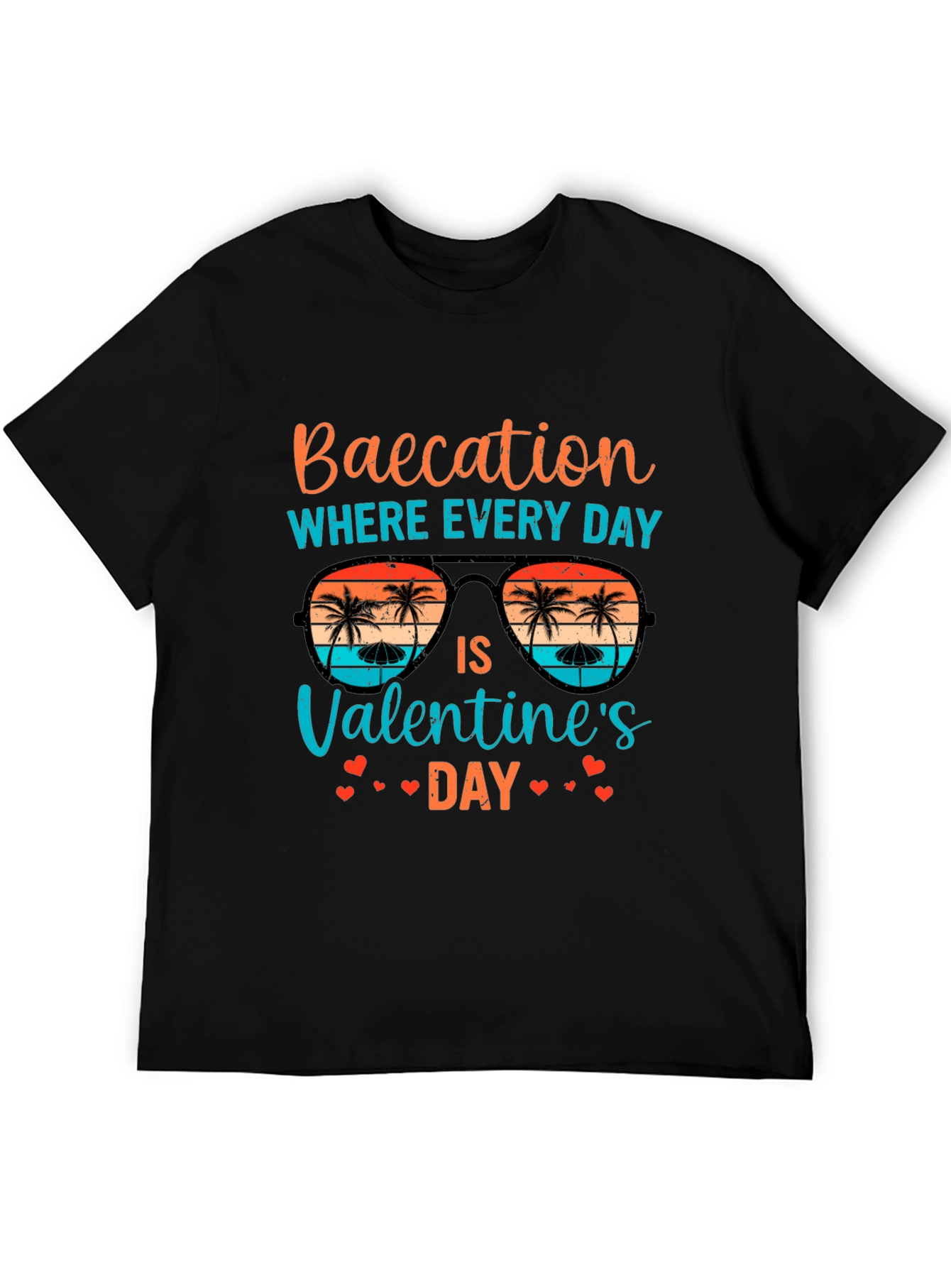 Baecation Valentines Day Graphic T-Shirt