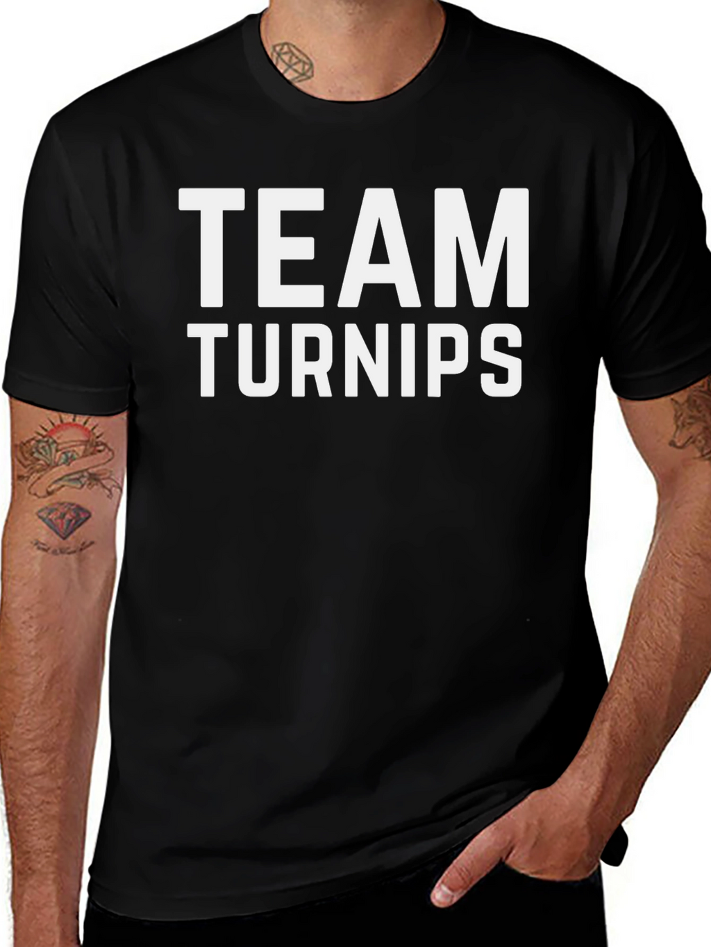 Team Turnips Graphic T-Shirt - Funny Foodie Tee