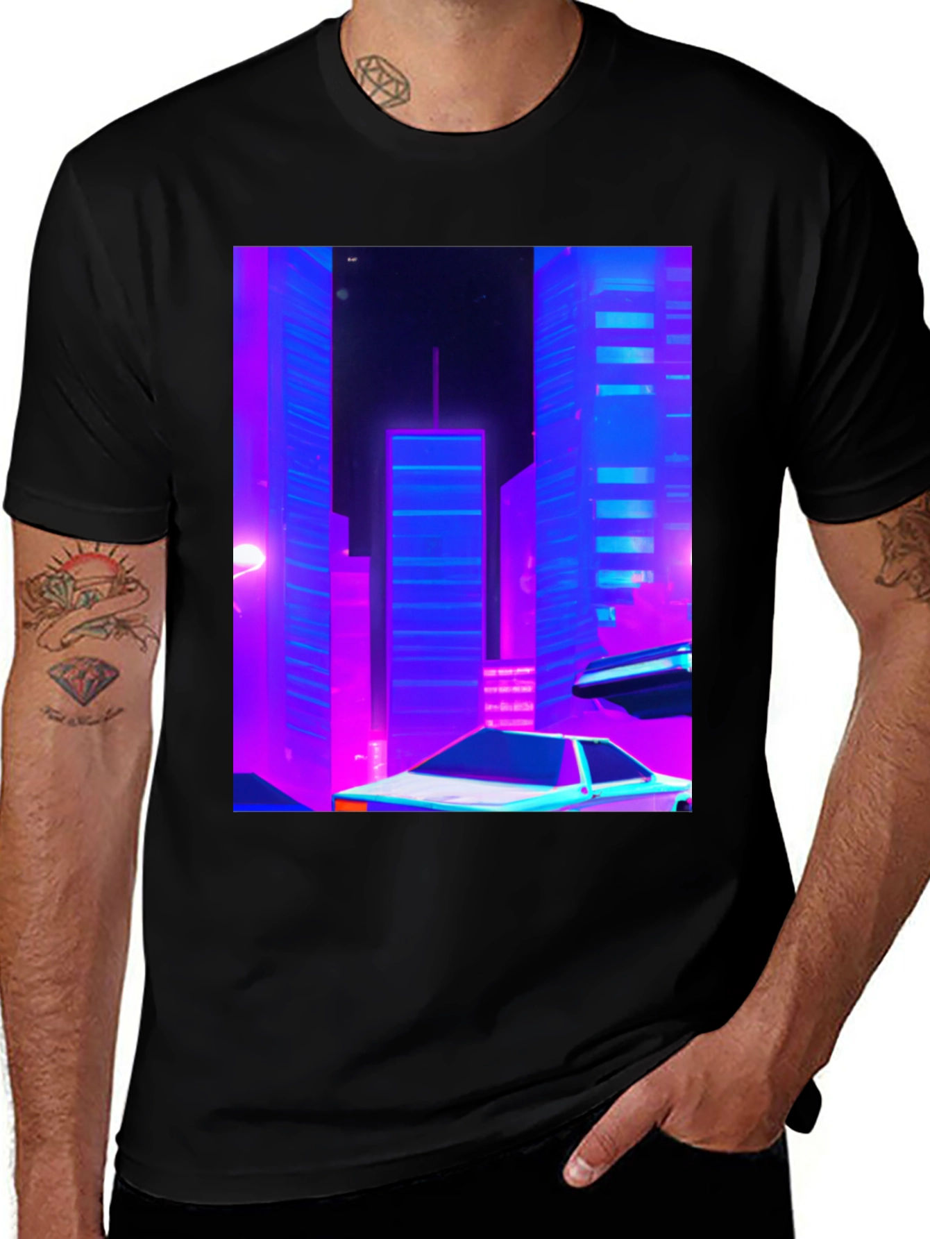 Retro Cityscape T-Shirt