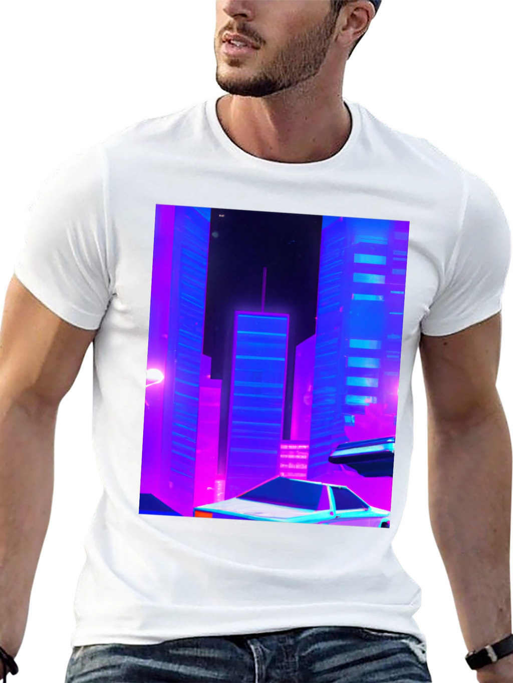 Retro Cityscape T-Shirt