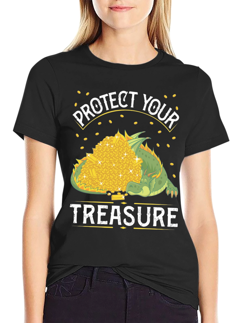 Protect Your Treasure Graphic T-Shirt