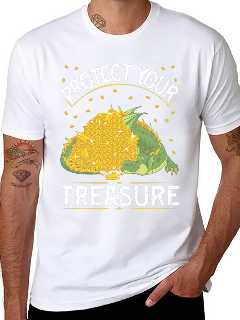 Protect Your Treasure Graphic T-Shirt