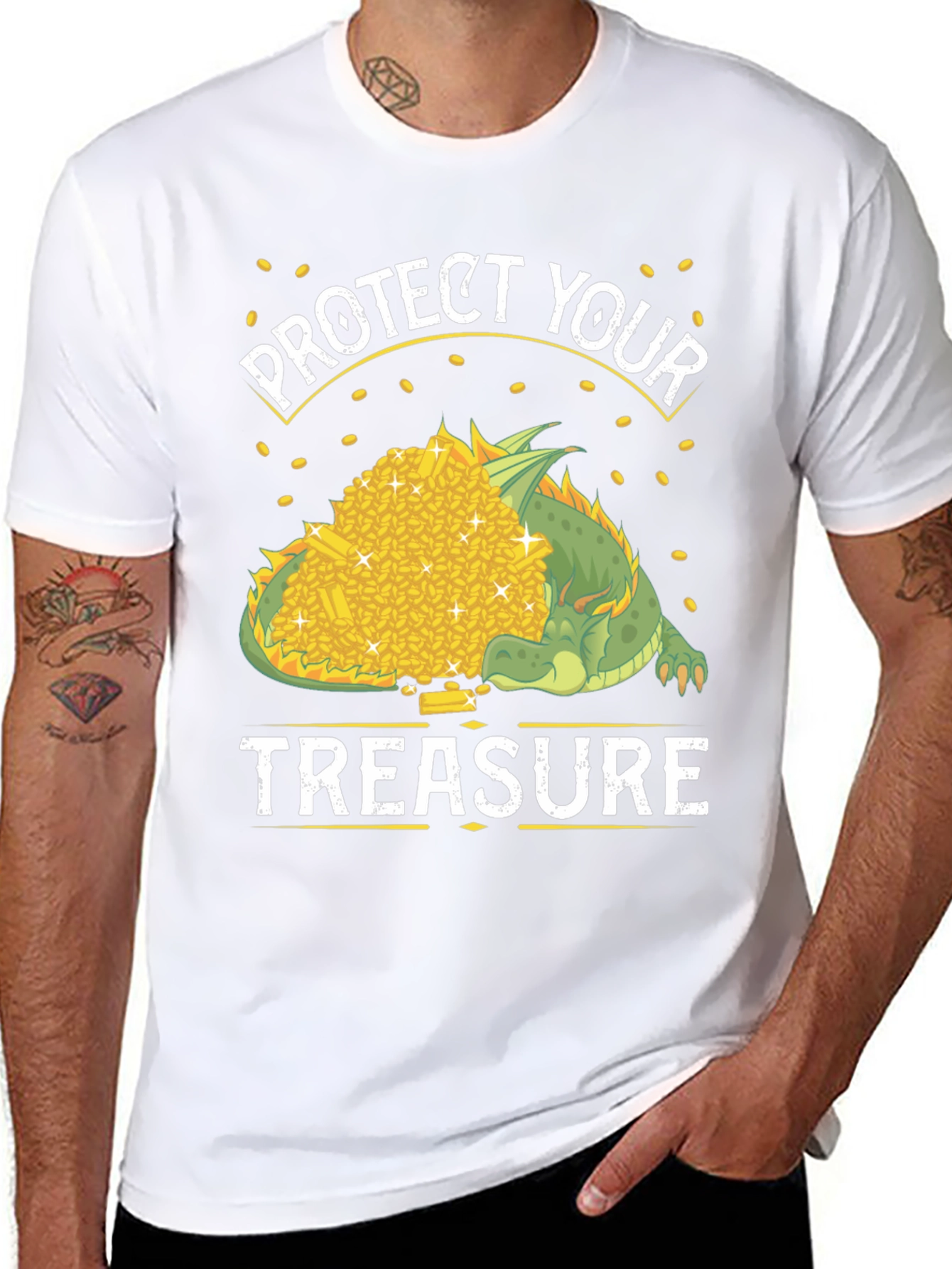 Protect Your Treasure Graphic T-Shirt