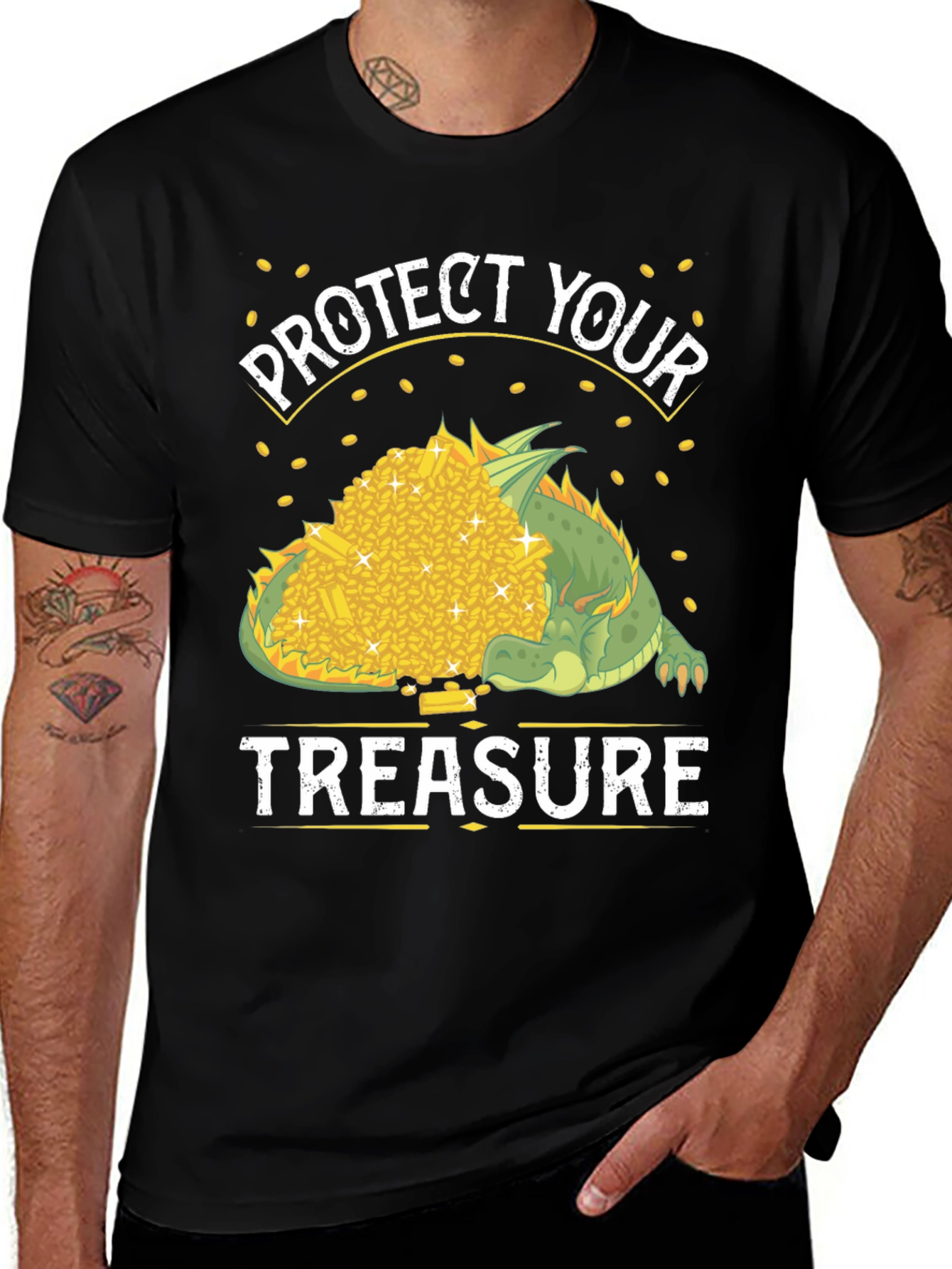 Protect Your Treasure Graphic T-Shirt