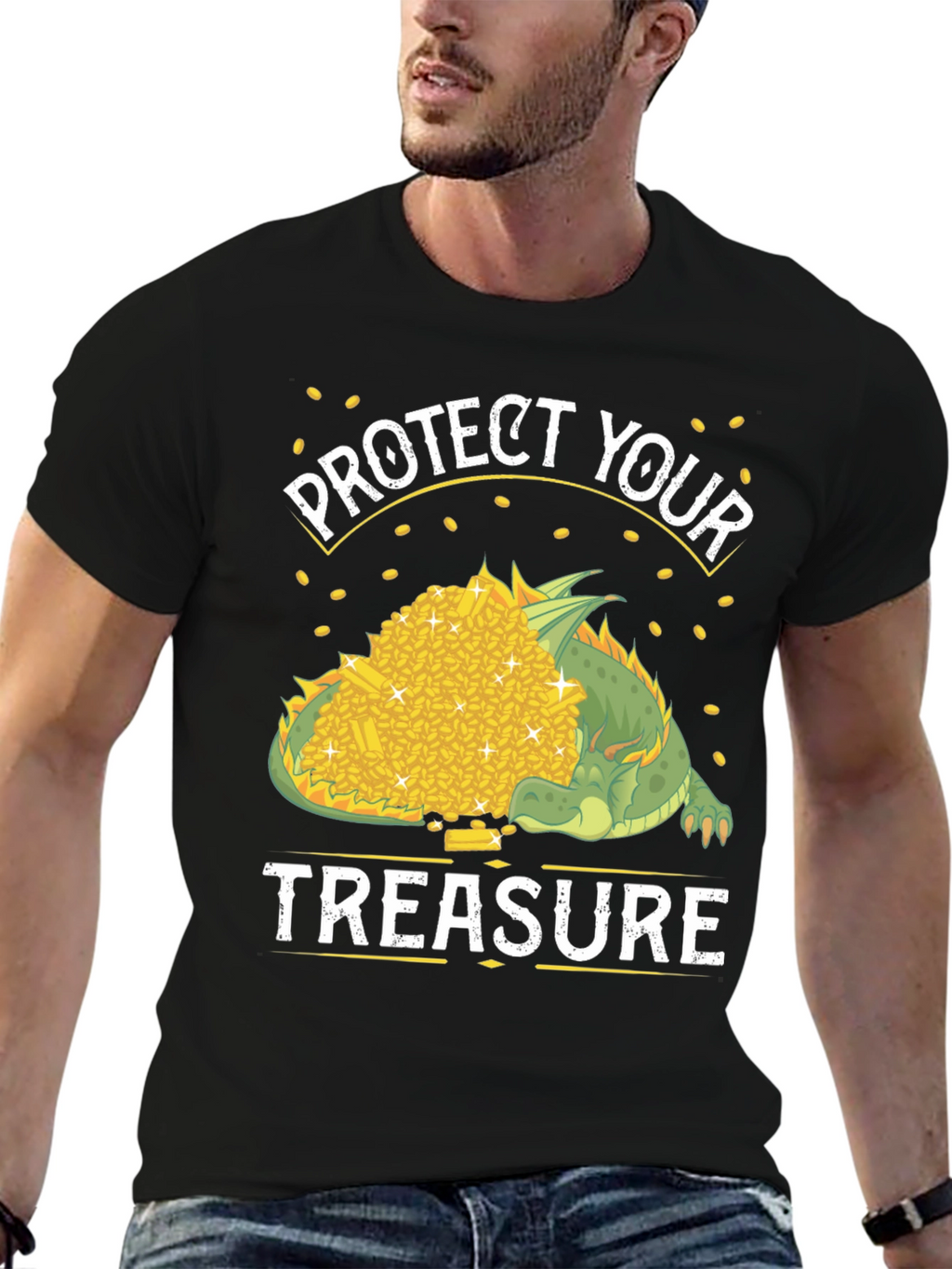 Protect Your Treasure Graphic T-Shirt