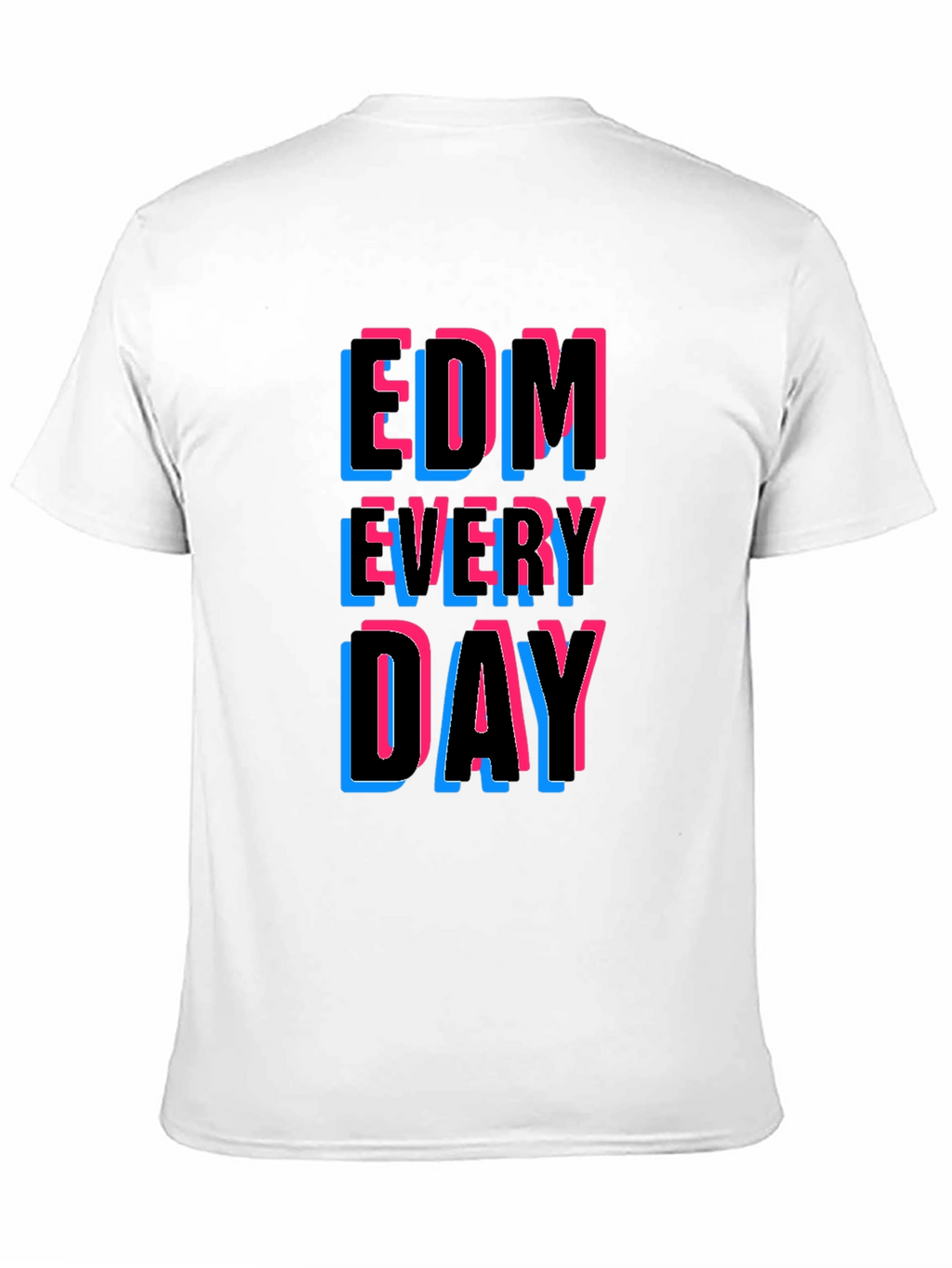 EDM Every Day Graphic Tee - Black