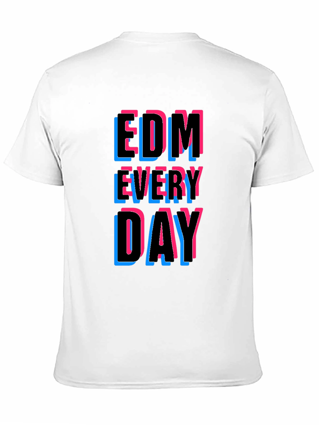 EDM Every Day Graphic Tee - Black