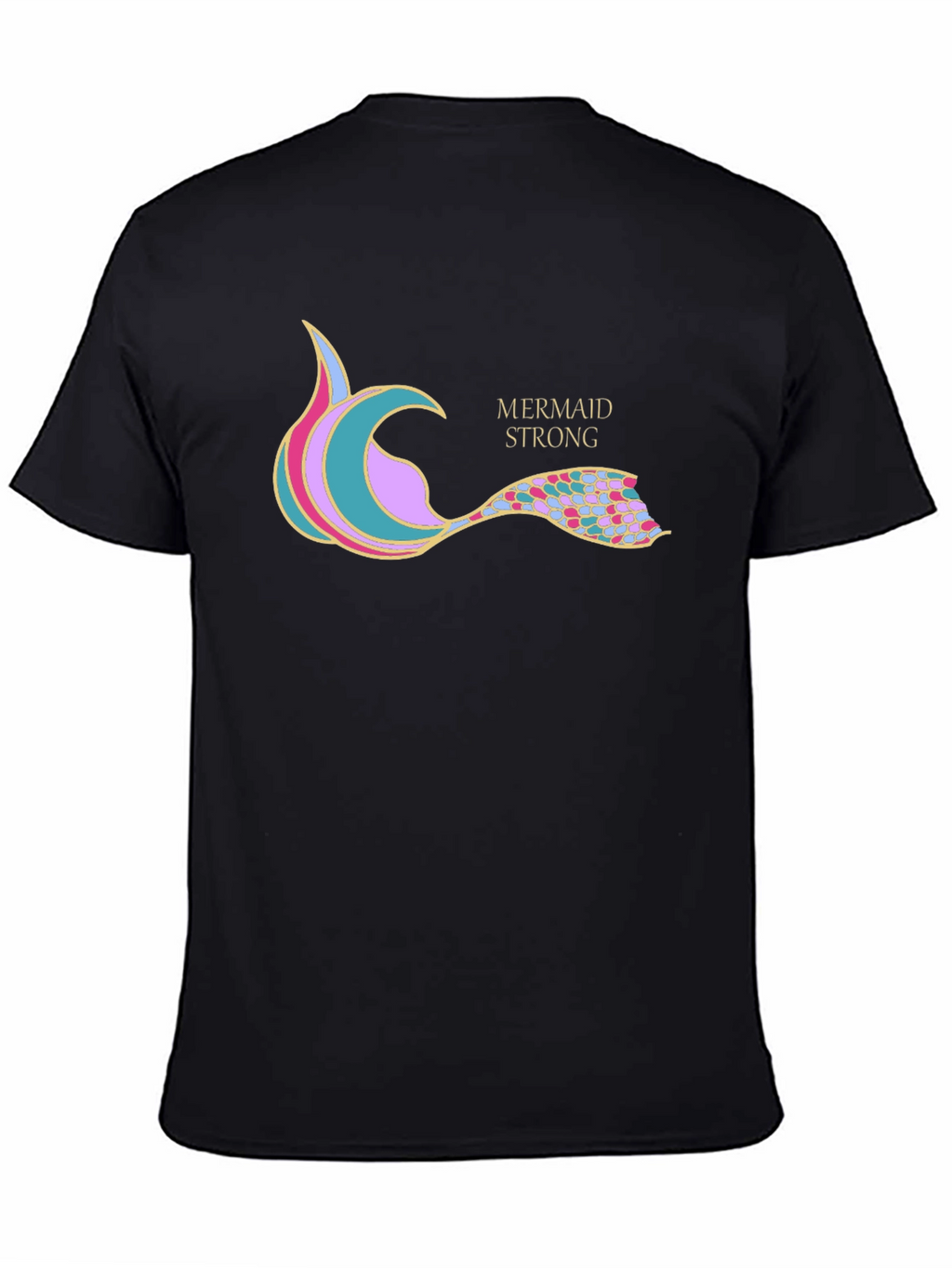 Mermaid Strong Graphic T-Shirt