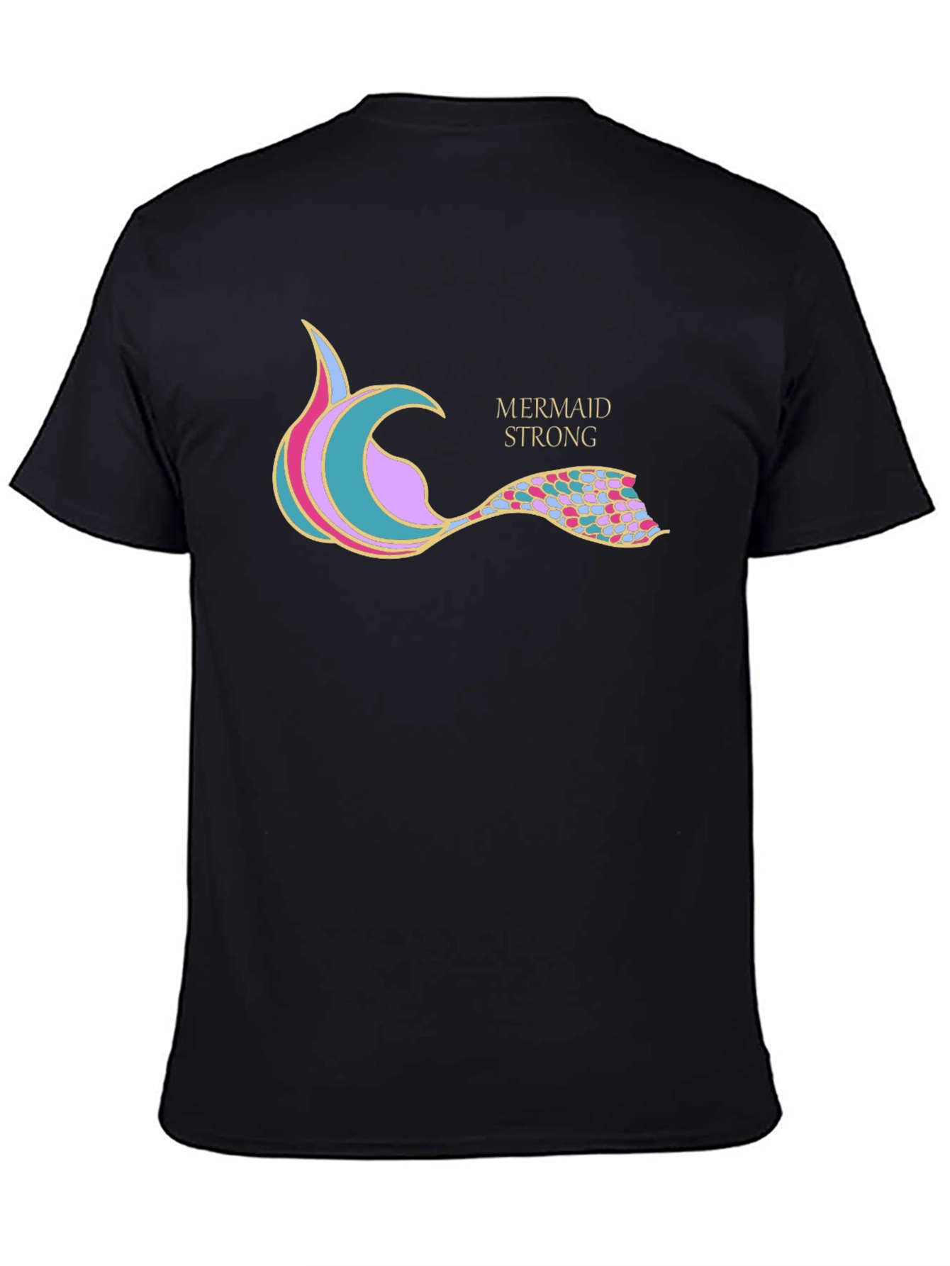 Mermaid Strong Graphic T-Shirt