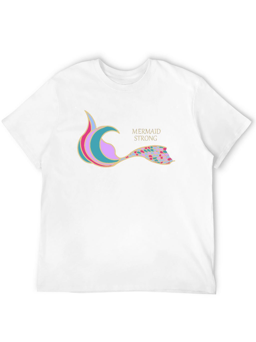 Mermaid Strong Graphic T-Shirt