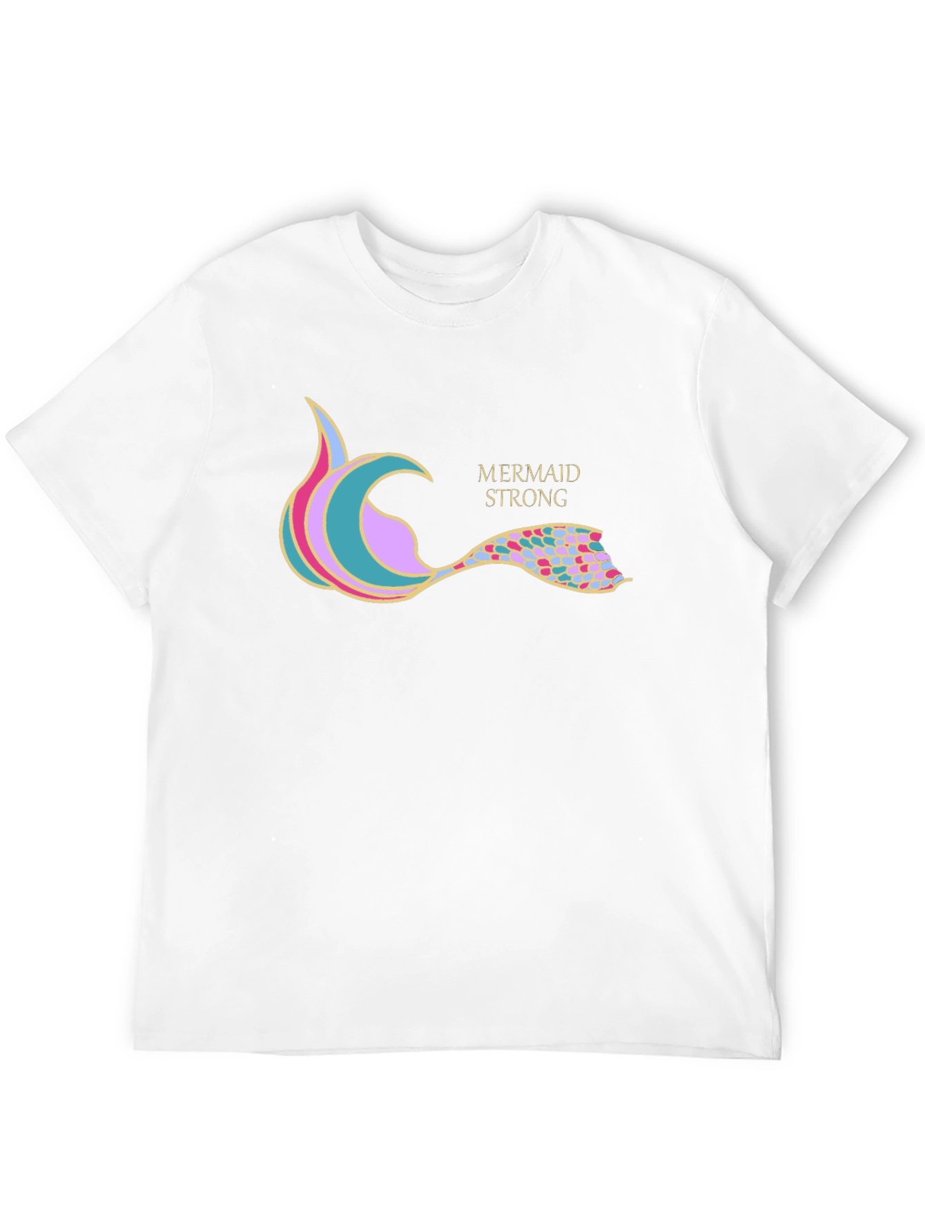 Mermaid Strong Graphic T-Shirt