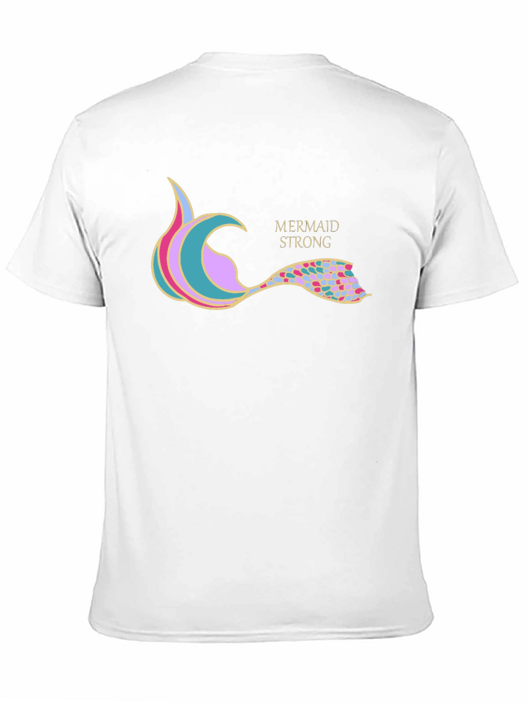 Mermaid Strong Graphic T-Shirt