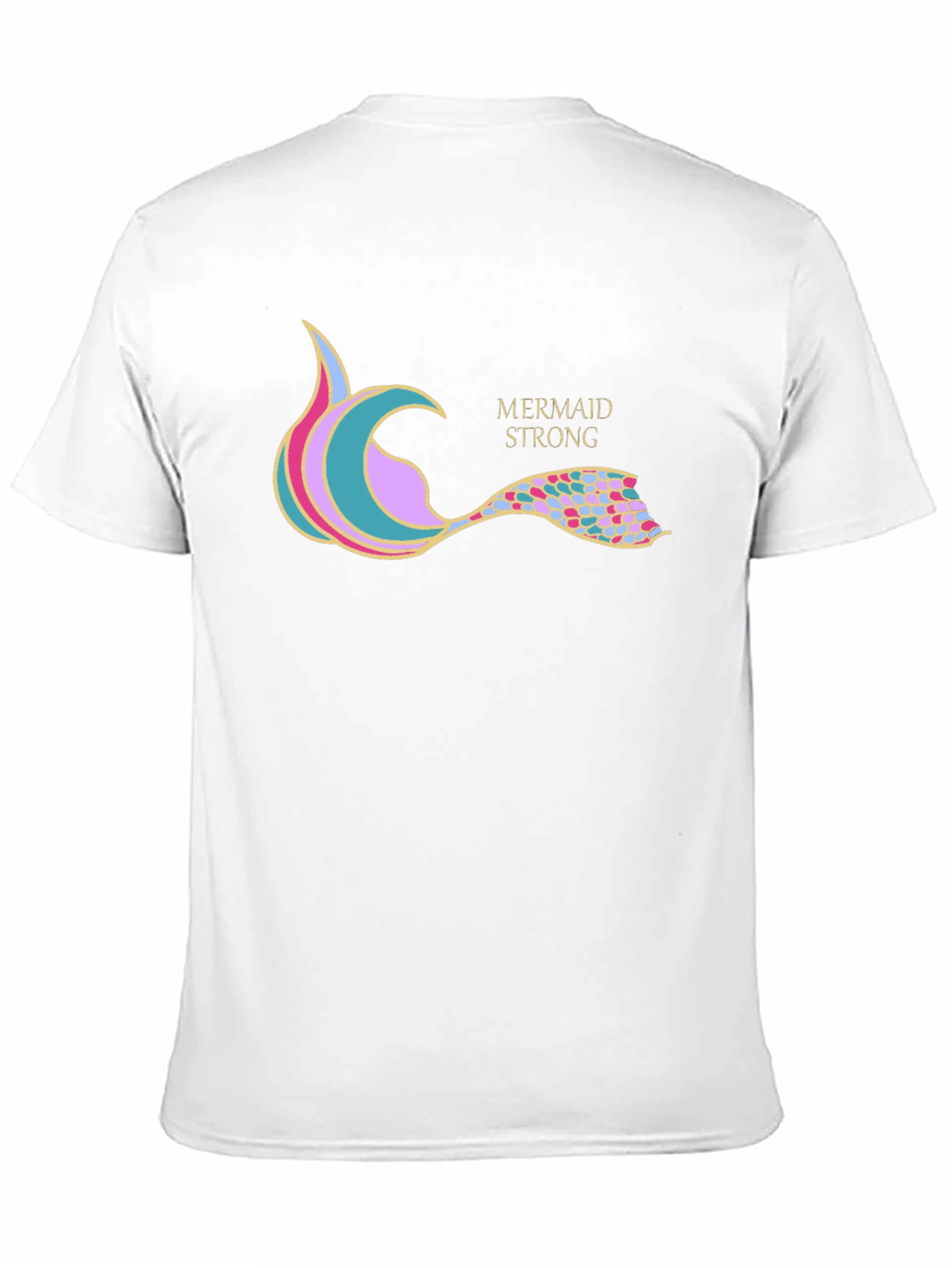 Mermaid Strong Graphic T-Shirt
