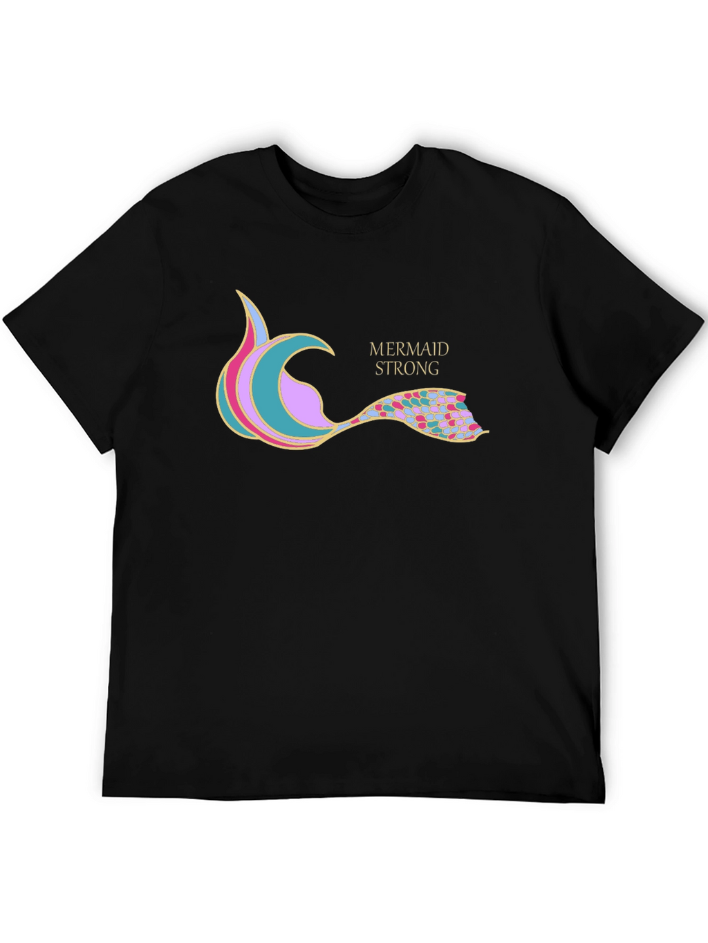 Mermaid Strong Graphic T-Shirt