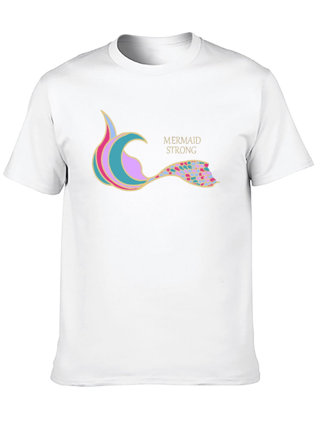 Mermaid Strong Graphic T-Shirt