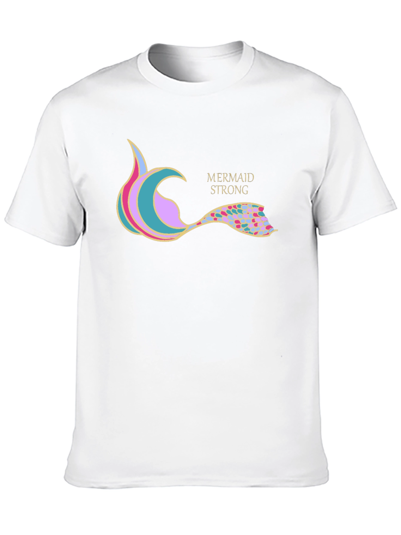 Mermaid Strong Graphic T-Shirt