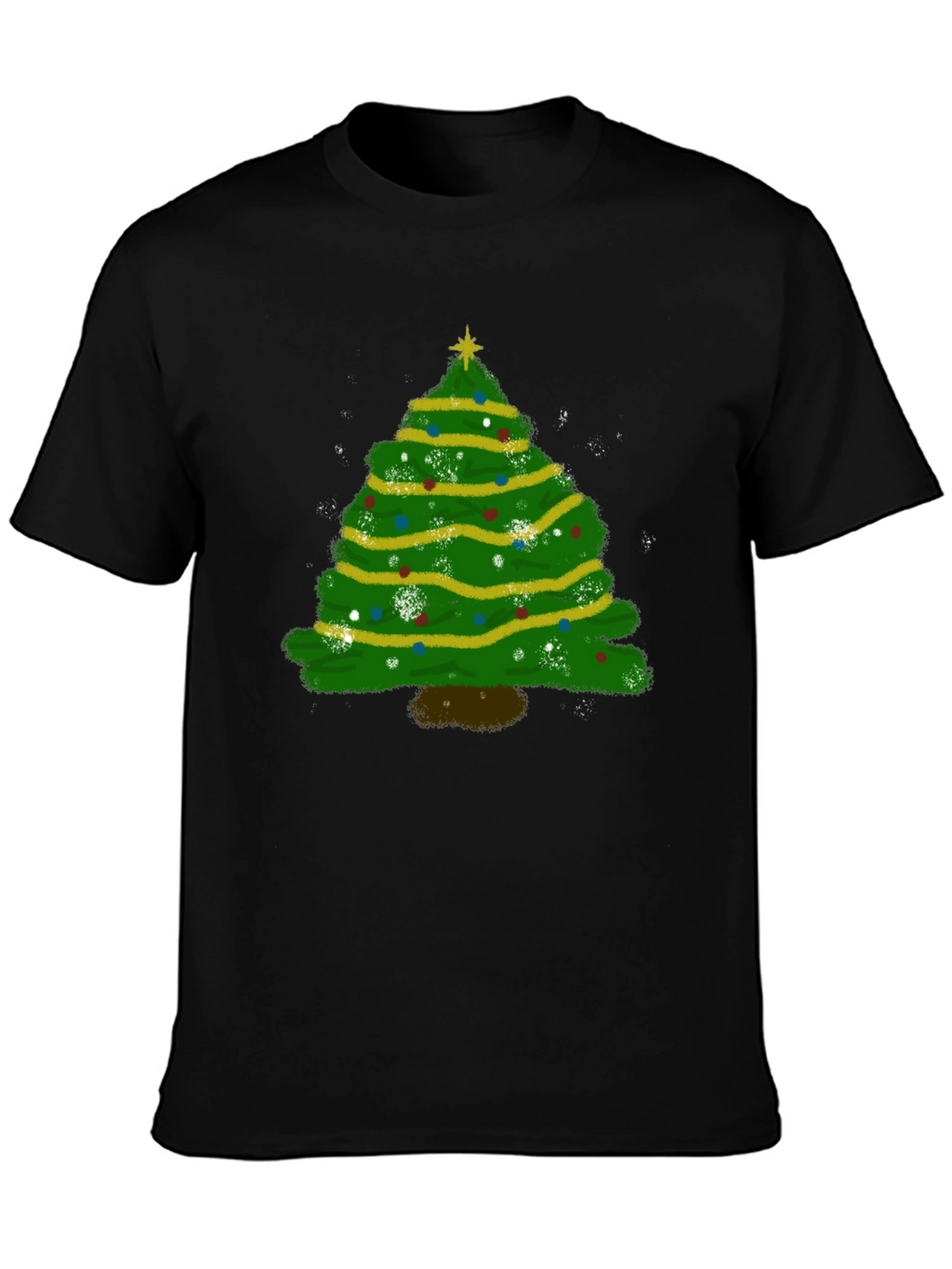 Christmas Tree Graphic Tee - Holiday Season