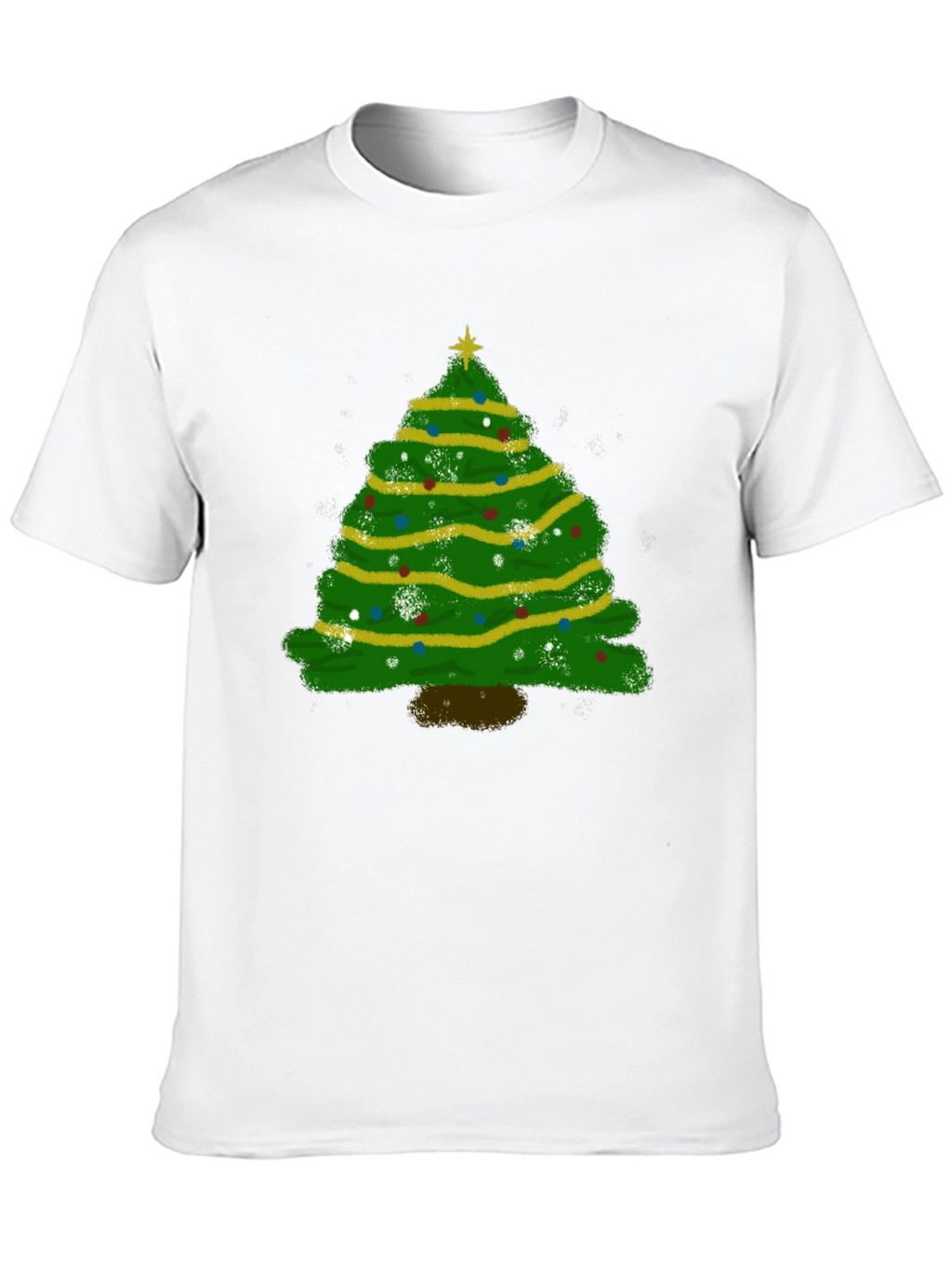 Christmas Tree Graphic Tee - Holiday Season