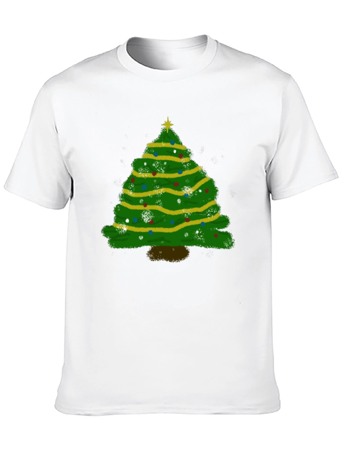 Christmas Tree Graphic Tee - Holiday Season