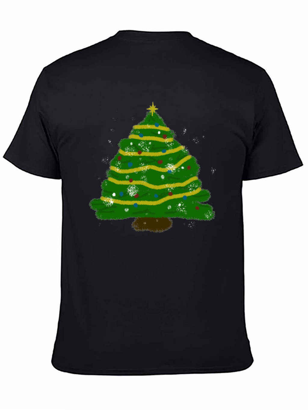Christmas Tree Graphic Tee - Holiday Season