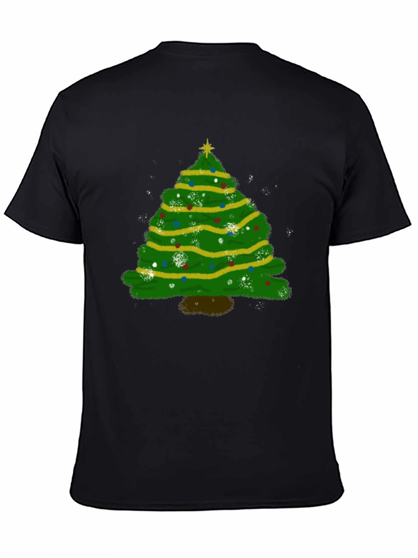 Christmas Tree Graphic Tee - Holiday Season