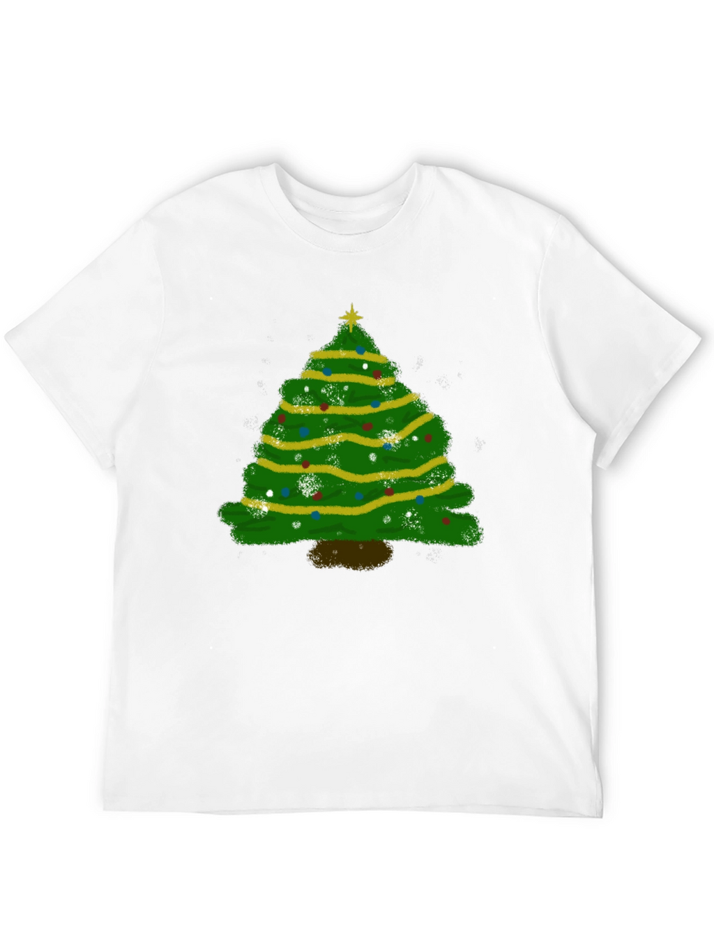 Christmas Tree Graphic Tee - Holiday Season