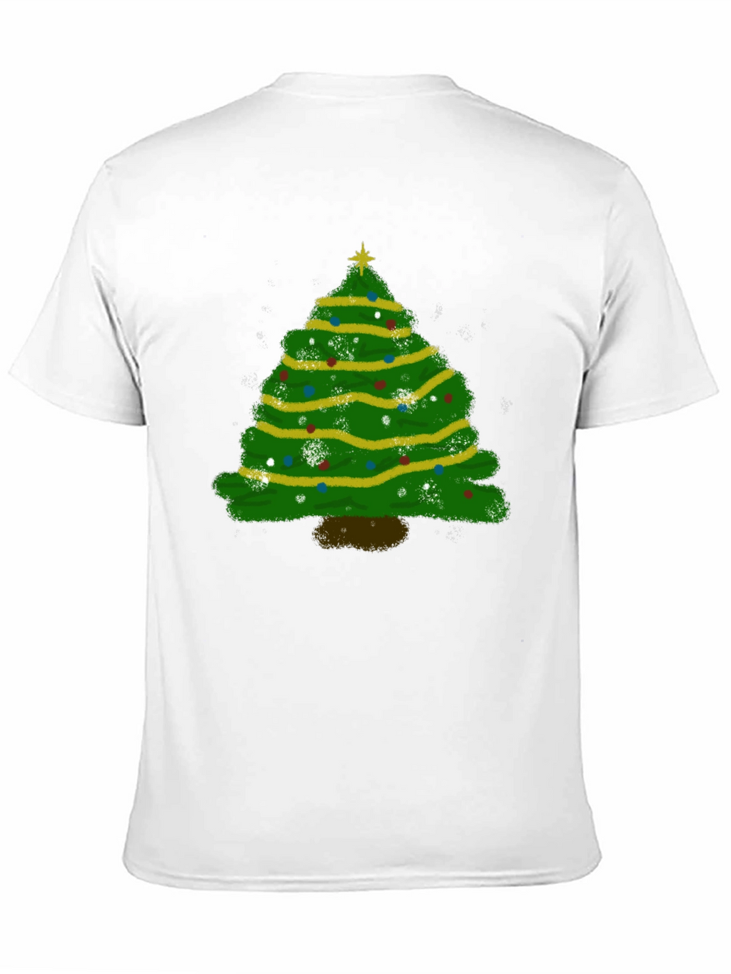 Christmas Tree Graphic Tee - Holiday Season