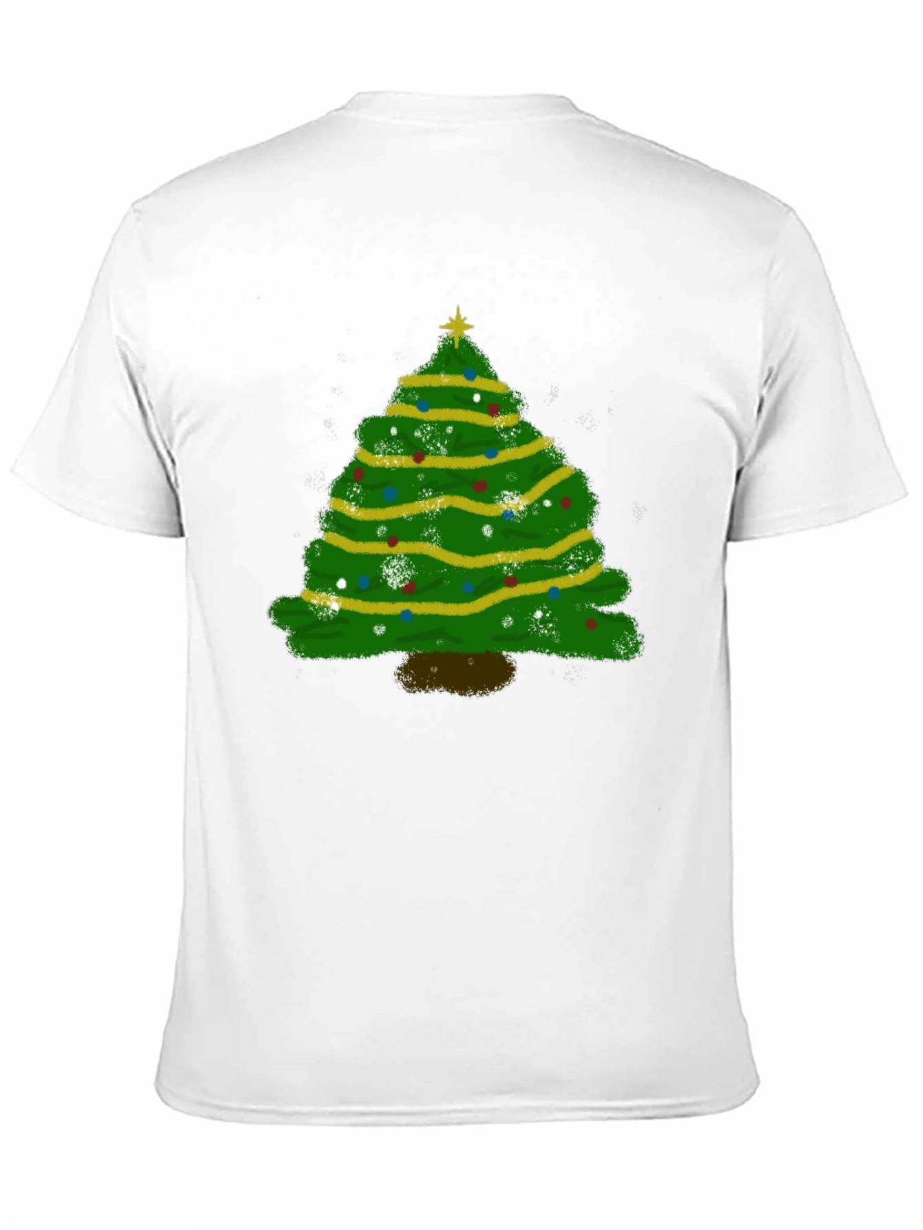 Christmas Tree Graphic Tee - Holiday Season
