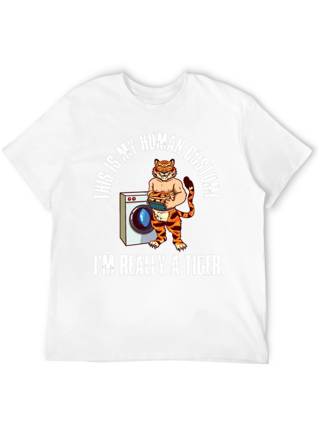 Tiger Human Costume T-Shirt