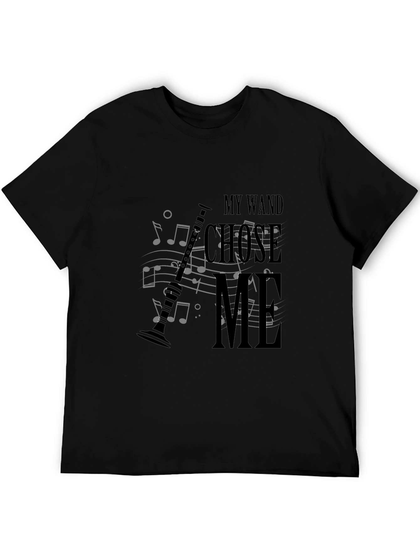 My Wand Chose Me Music T-Shirt