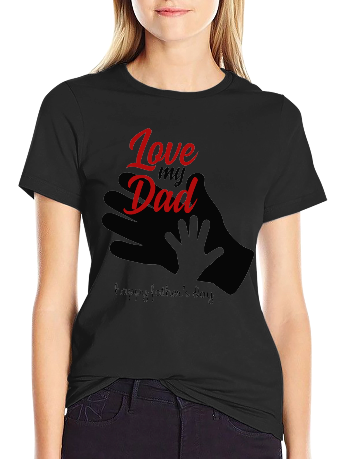 Love My Dad Fathers Day T-Shirt