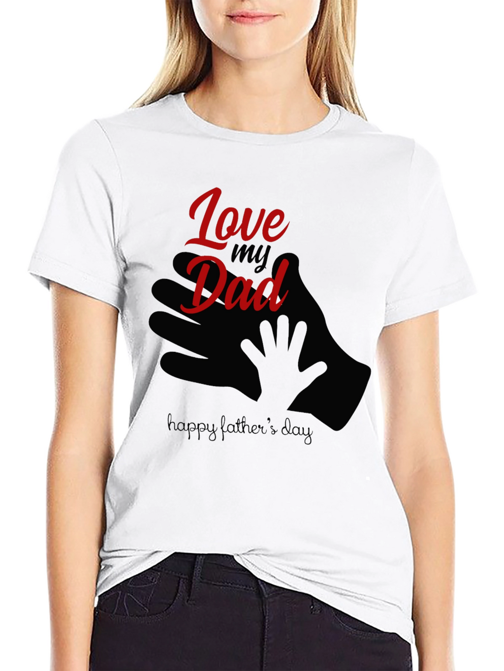 Love My Dad Fathers Day T-Shirt