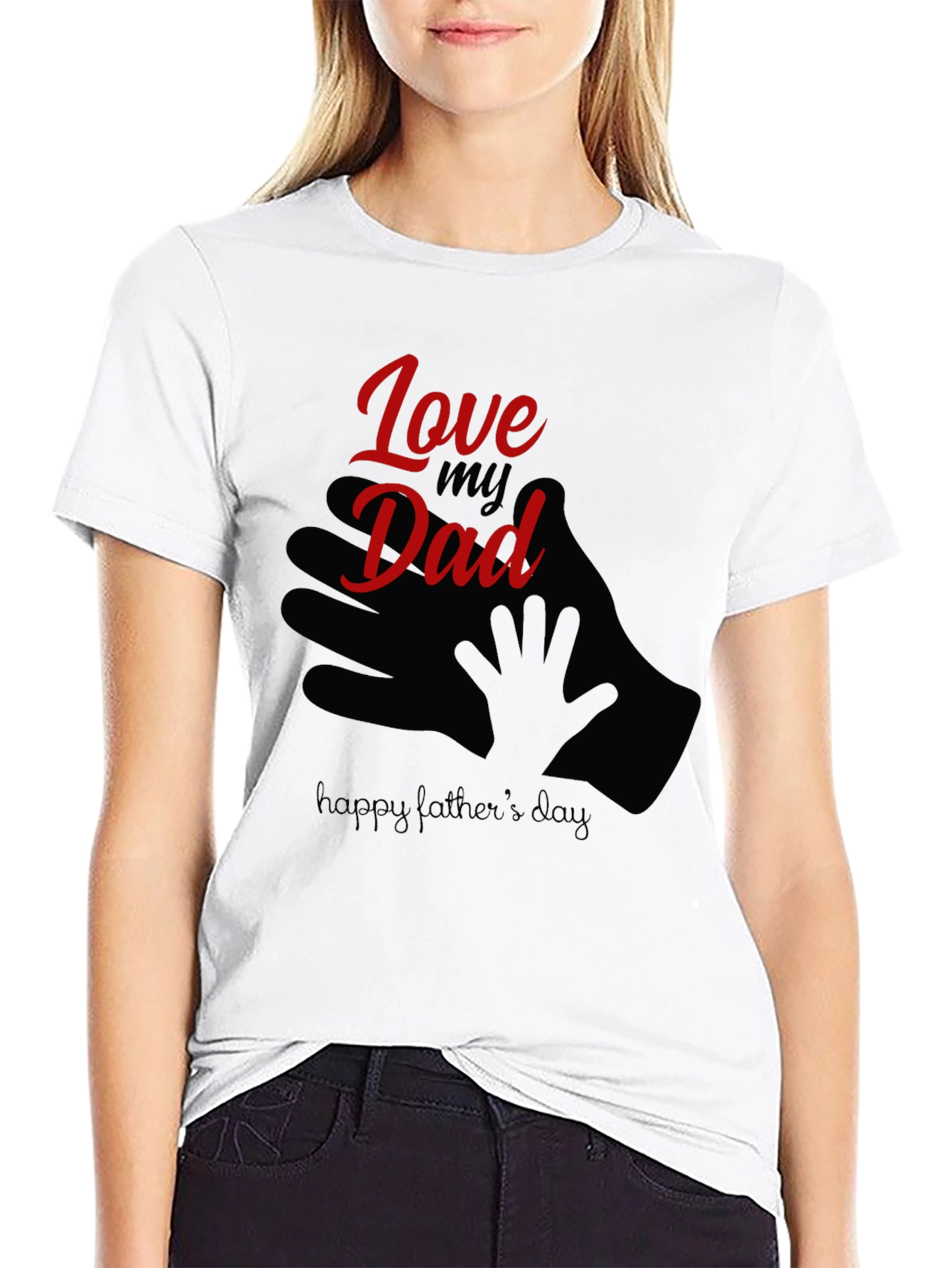 Love My Dad Fathers Day T-Shirt