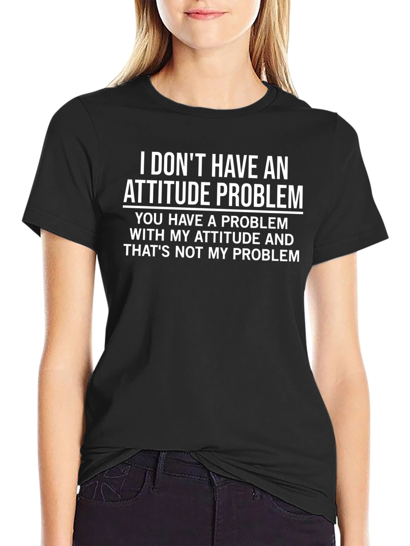 Attitude Problem Graphic Tee - Sarcastic Funny T-Shirt