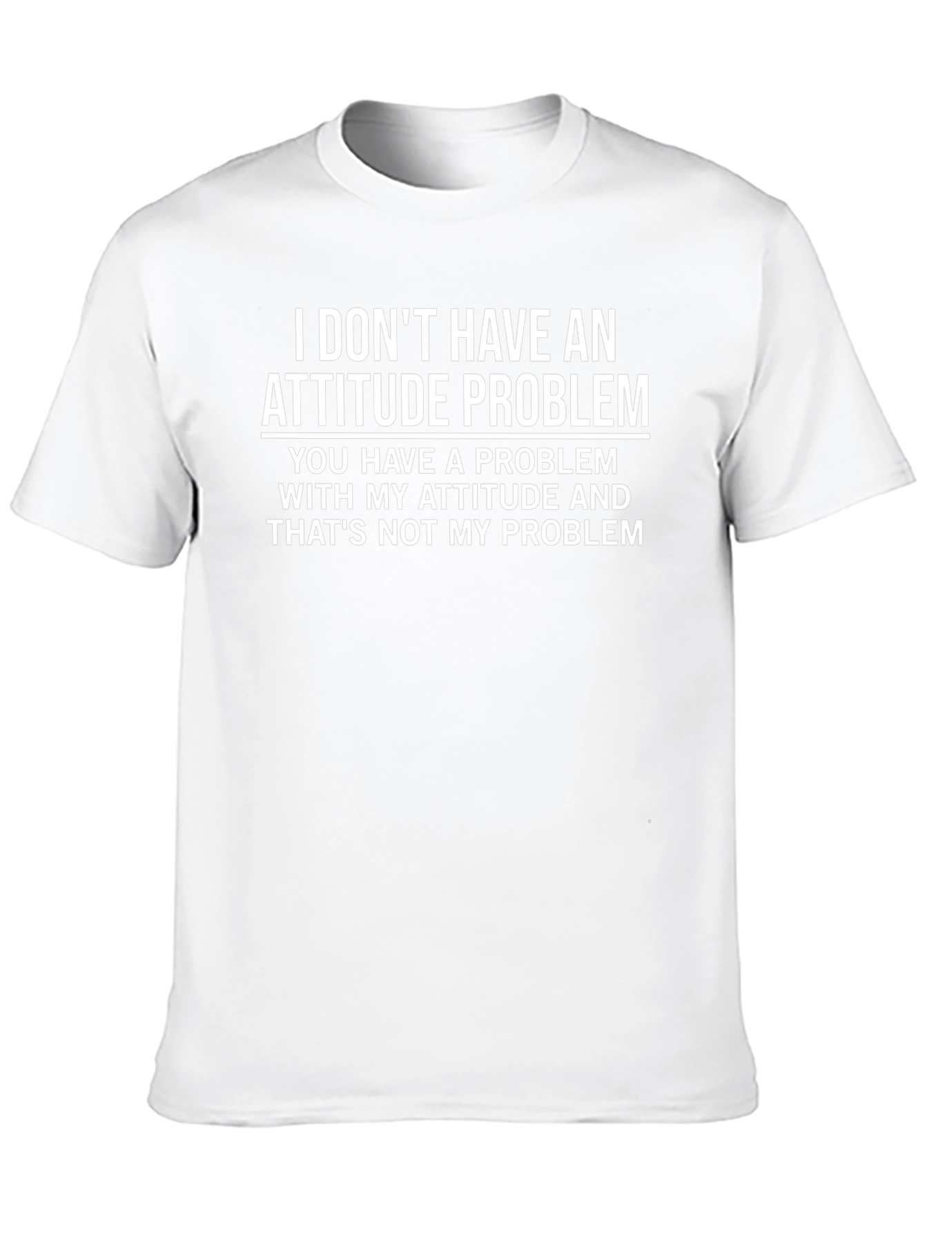 Attitude Problem Graphic Tee - Sarcastic Funny T-Shirt