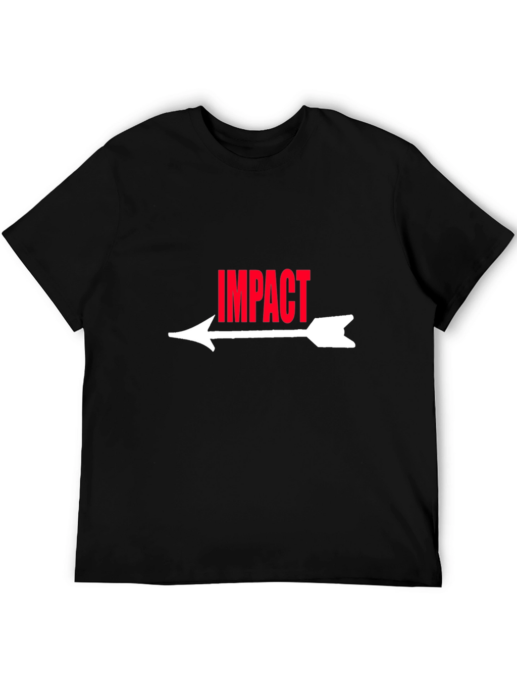 Impact Arrow Graphic Black T-Shirt