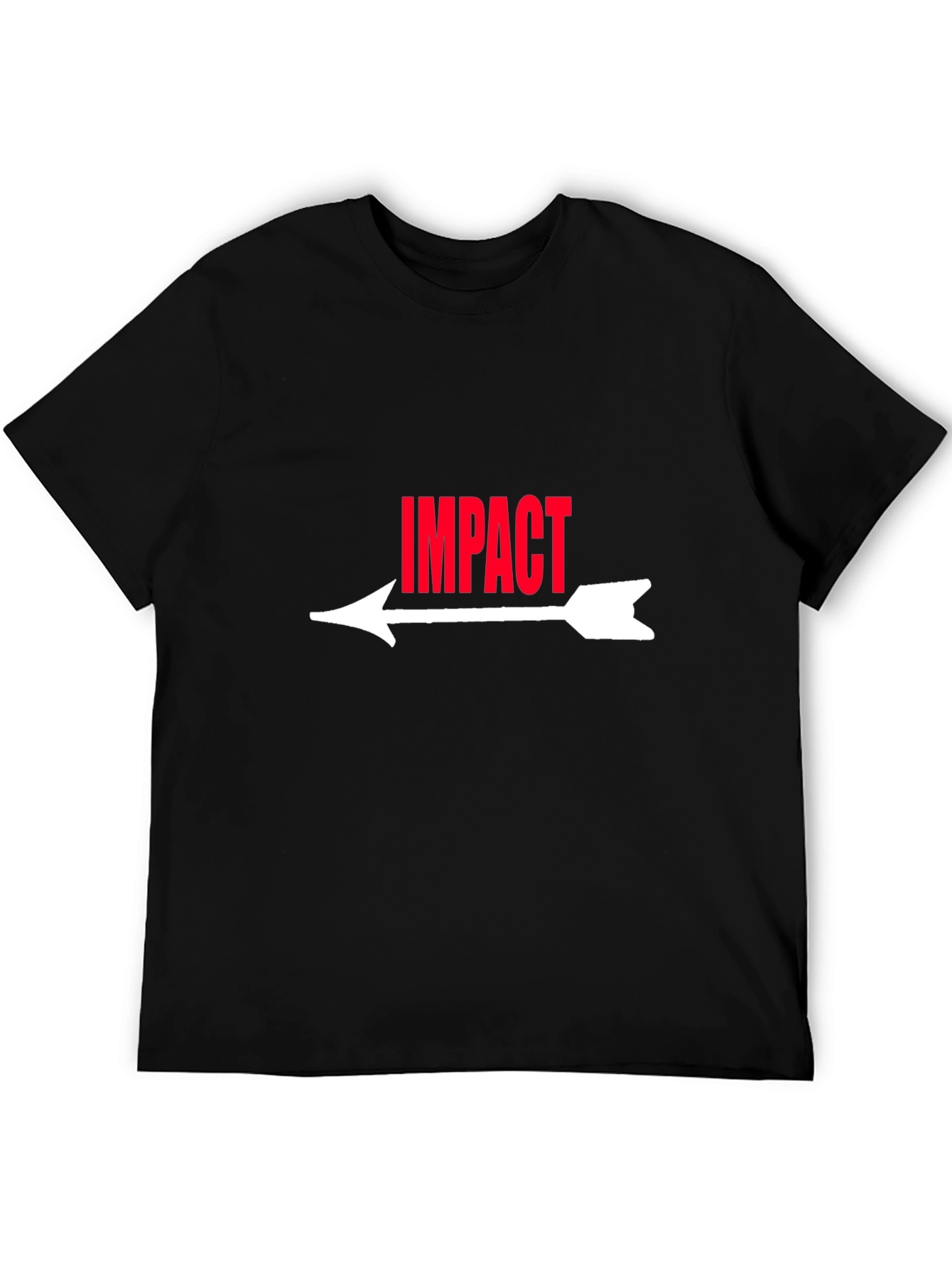 Impact Arrow Graphic Black T-Shirt