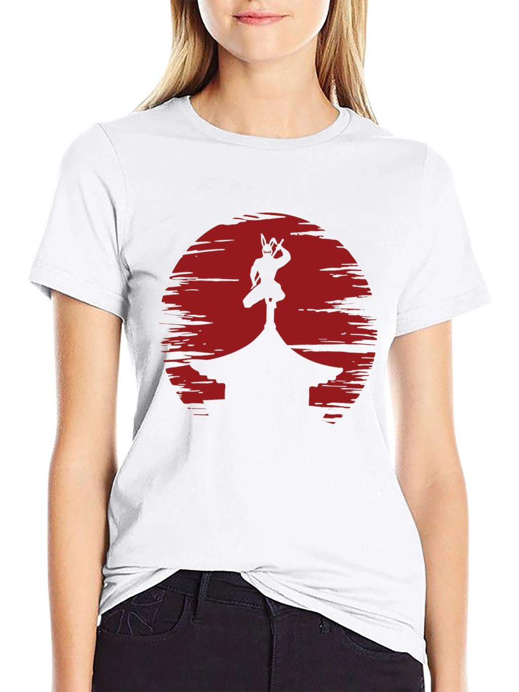 Samurai Sunset T-Shirt - Black
