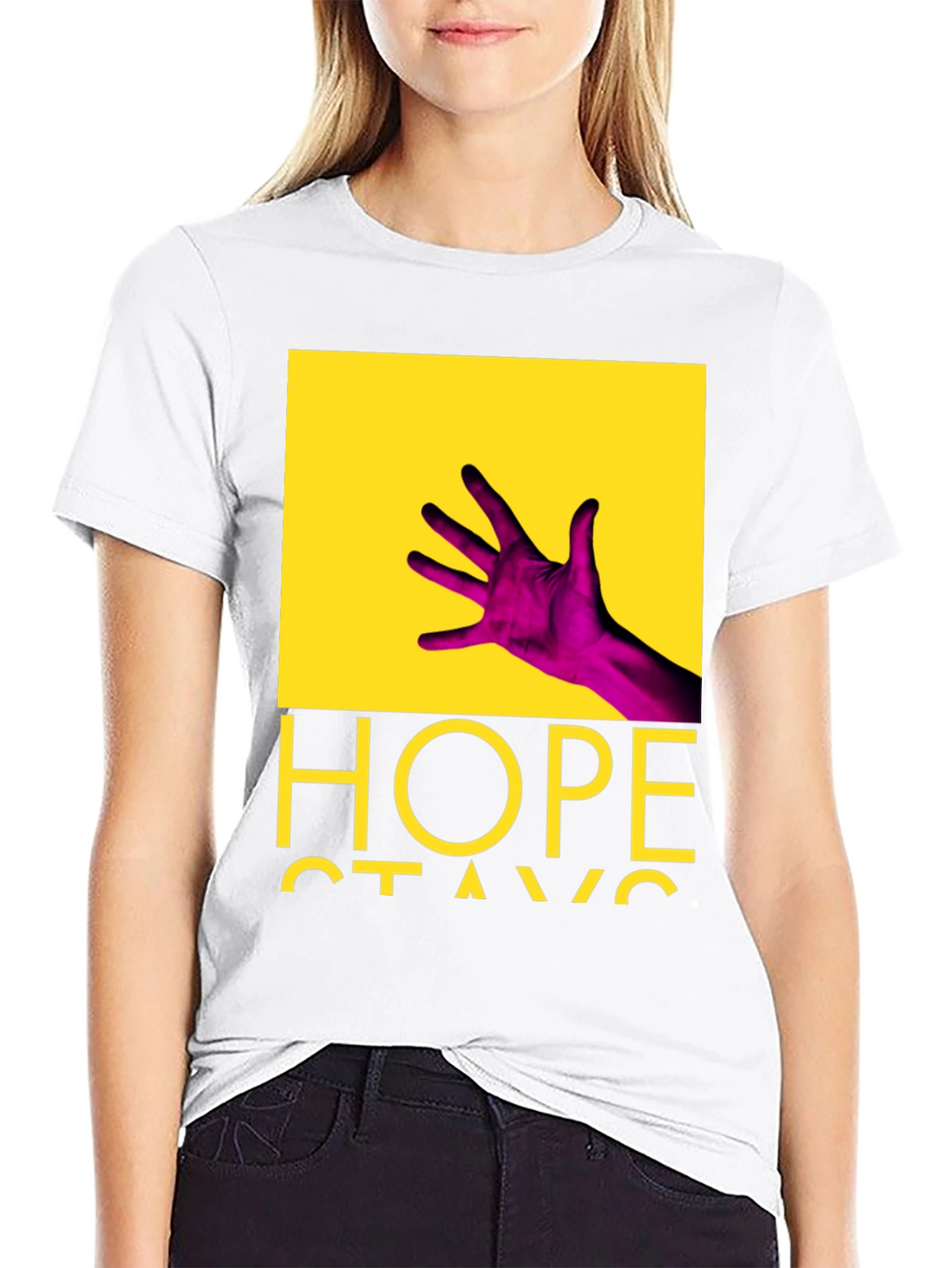 Hope Octave Graphic Tee - Bold Artistic Statement