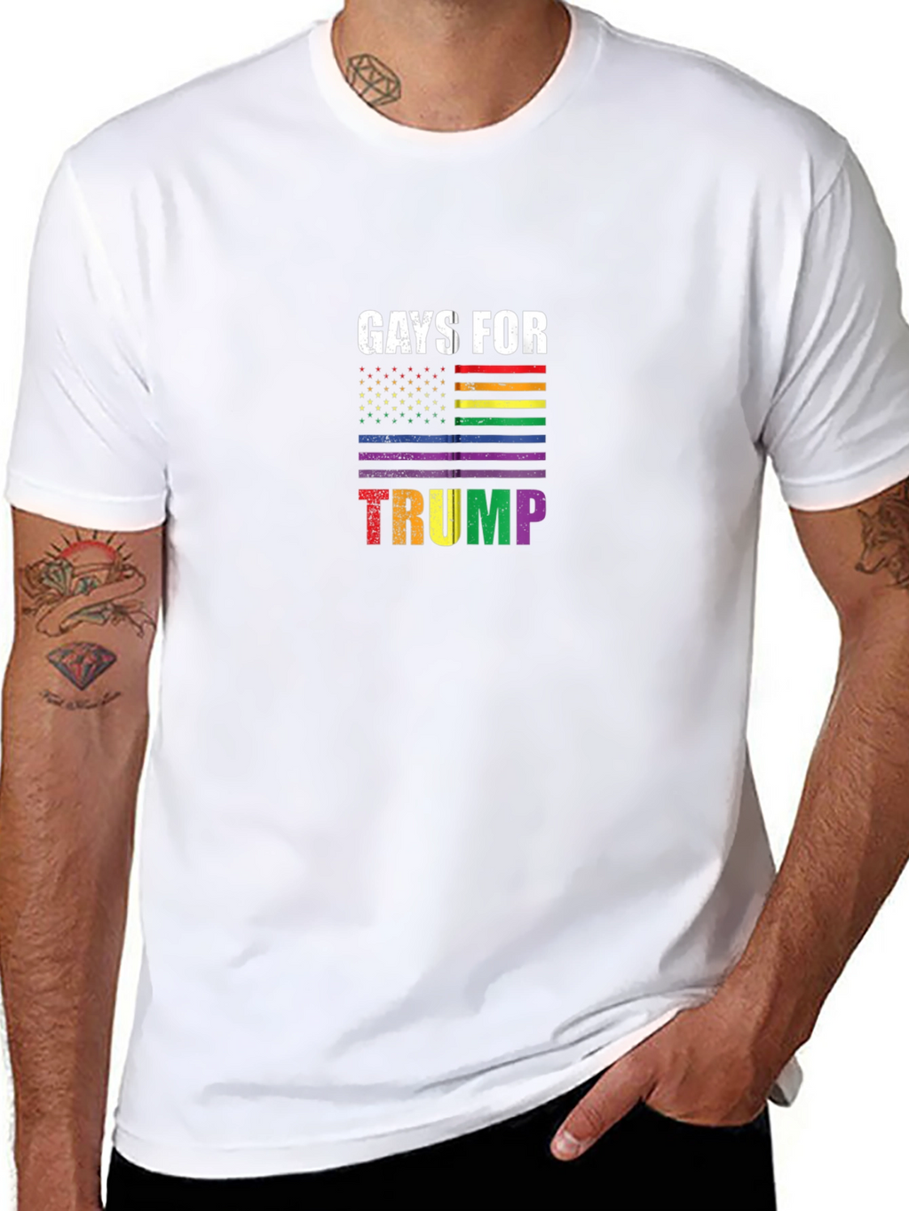 Gays For Trump Graphic T-Shirt
