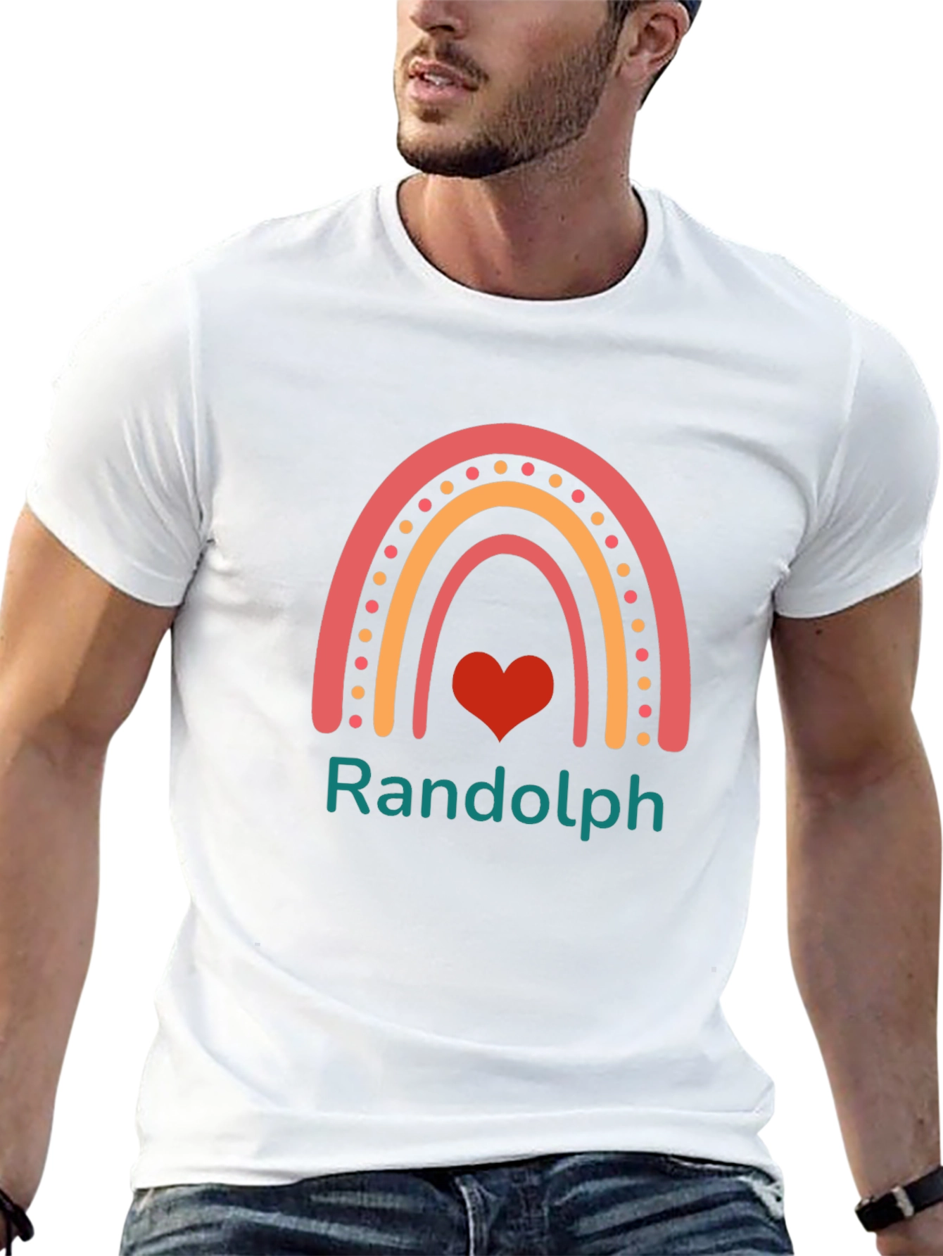 Rainbow Randolph Personalized T-Shirt