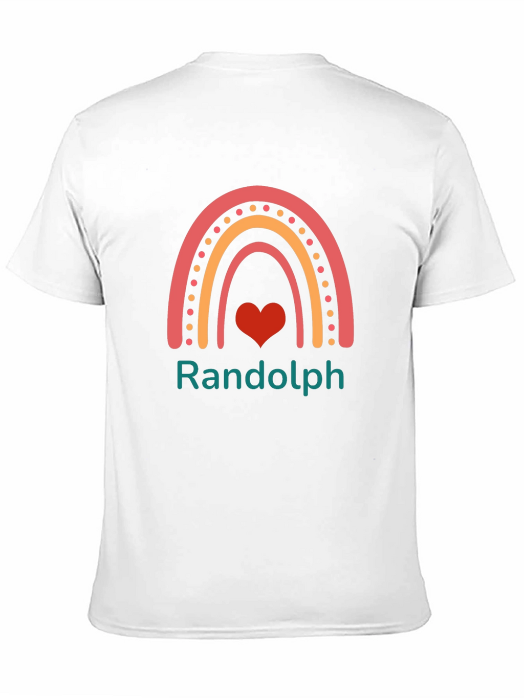 Rainbow Randolph Personalized T-Shirt