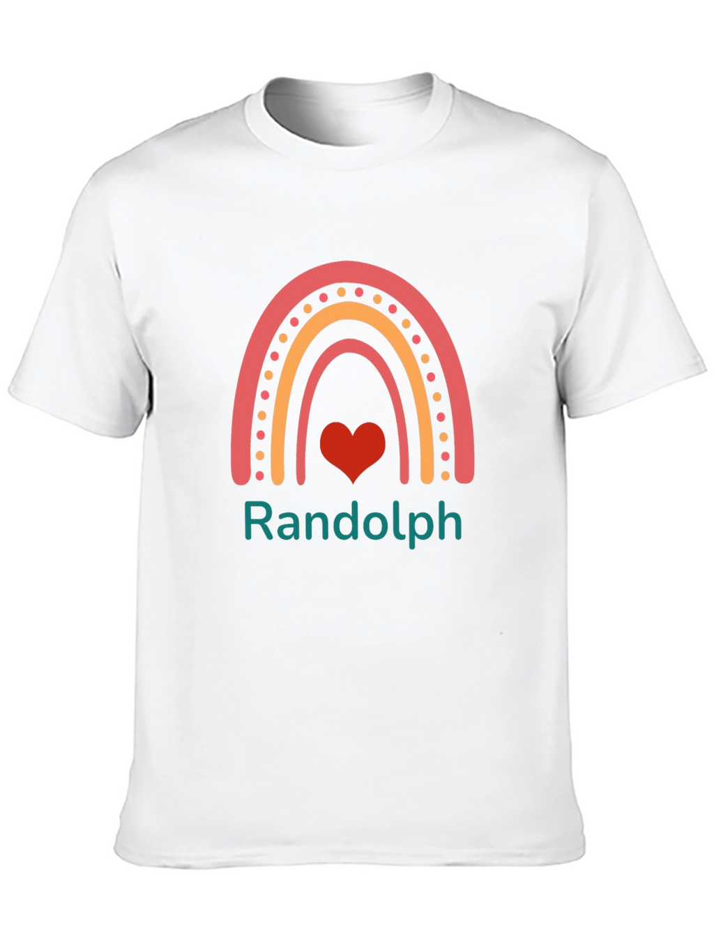 Rainbow Randolph Personalized T-Shirt